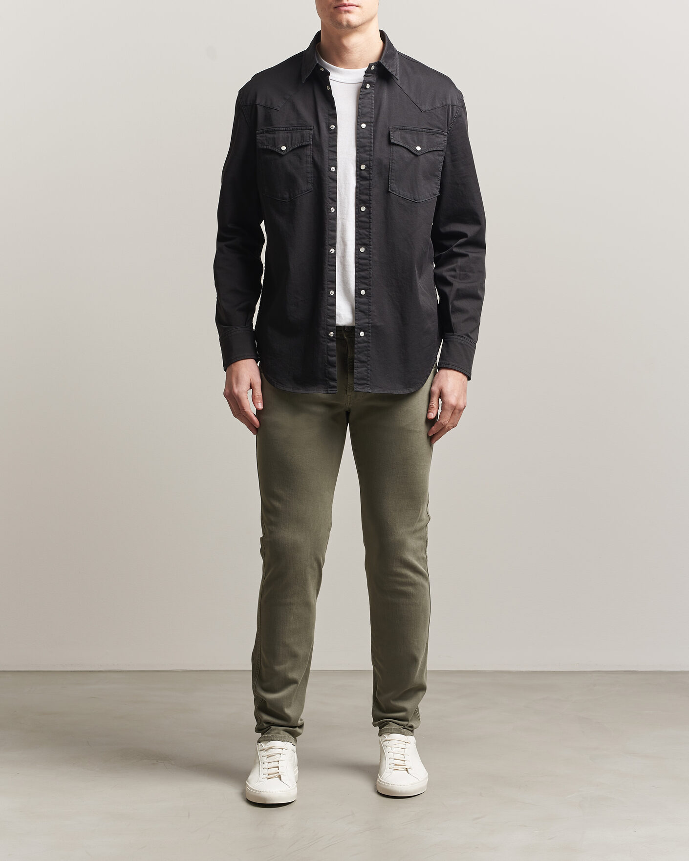 Herre | Bukser | Replay | Anbass Hyperflex X.Lite 5-Pocket Pants Military Green