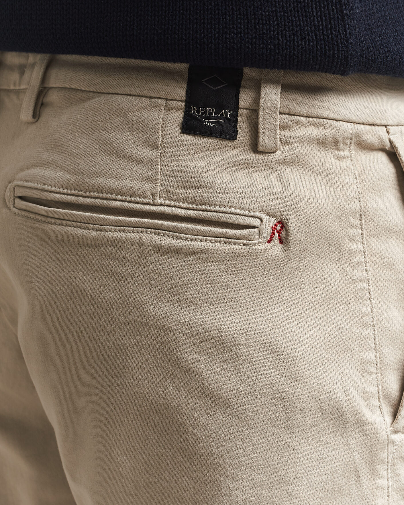 Herre | Shorts | Replay | Benni Hyperflex Shorts Ivory