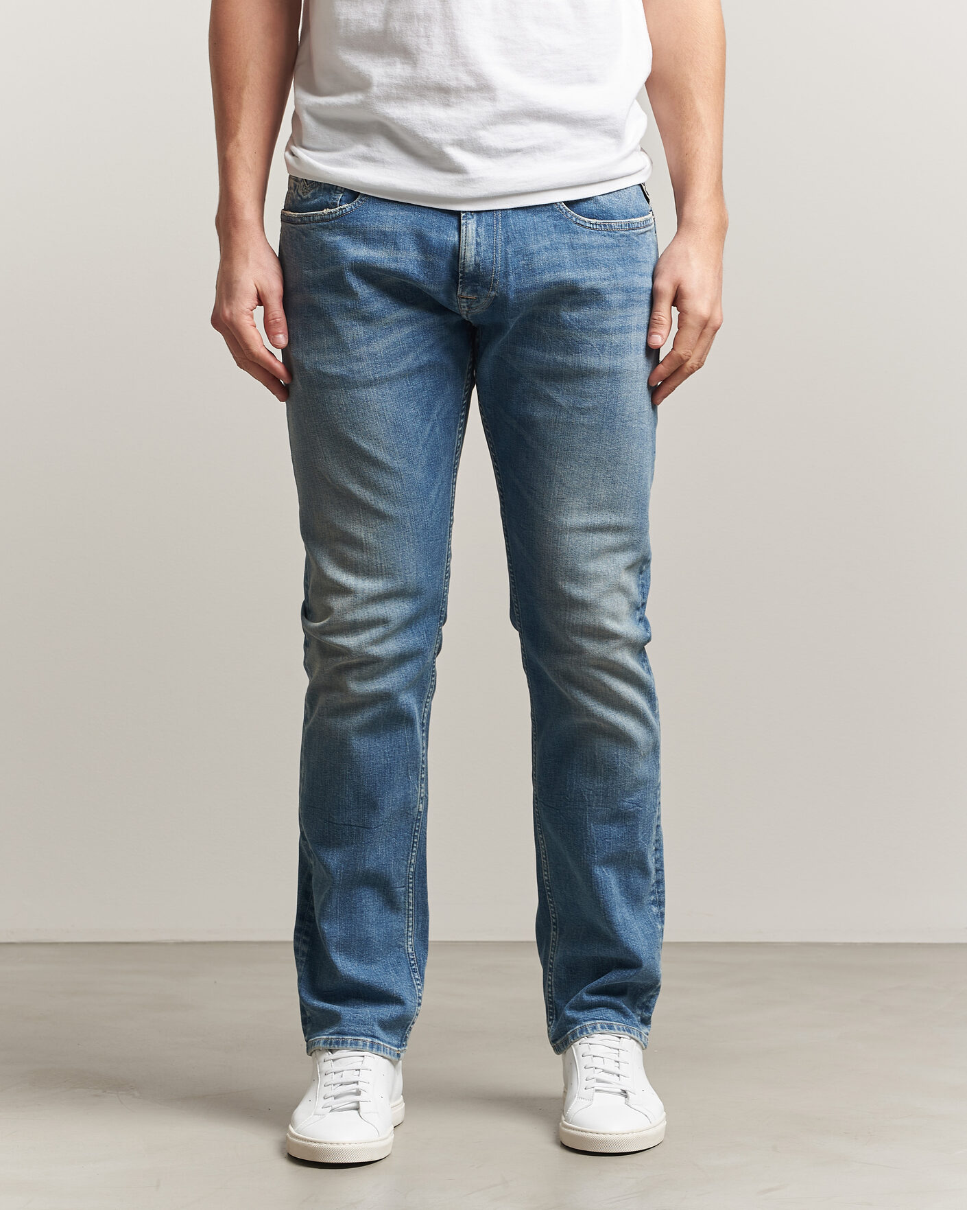 Herre | Bukser | Replay | Rocco Comfort Fit Stretch Eco Plus Jeans Medium Blue
