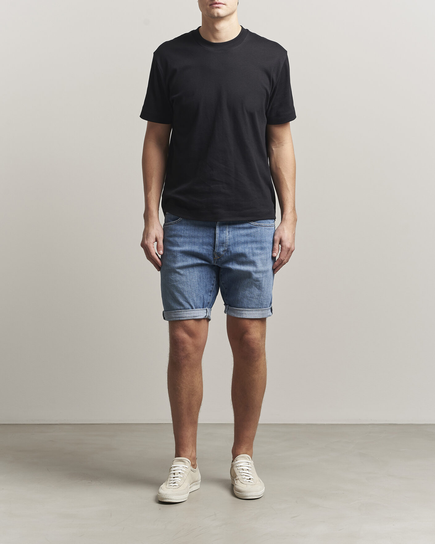 Herre | Shorts | Replay | RBJ981 Stretch Denim Shorts Light Blue