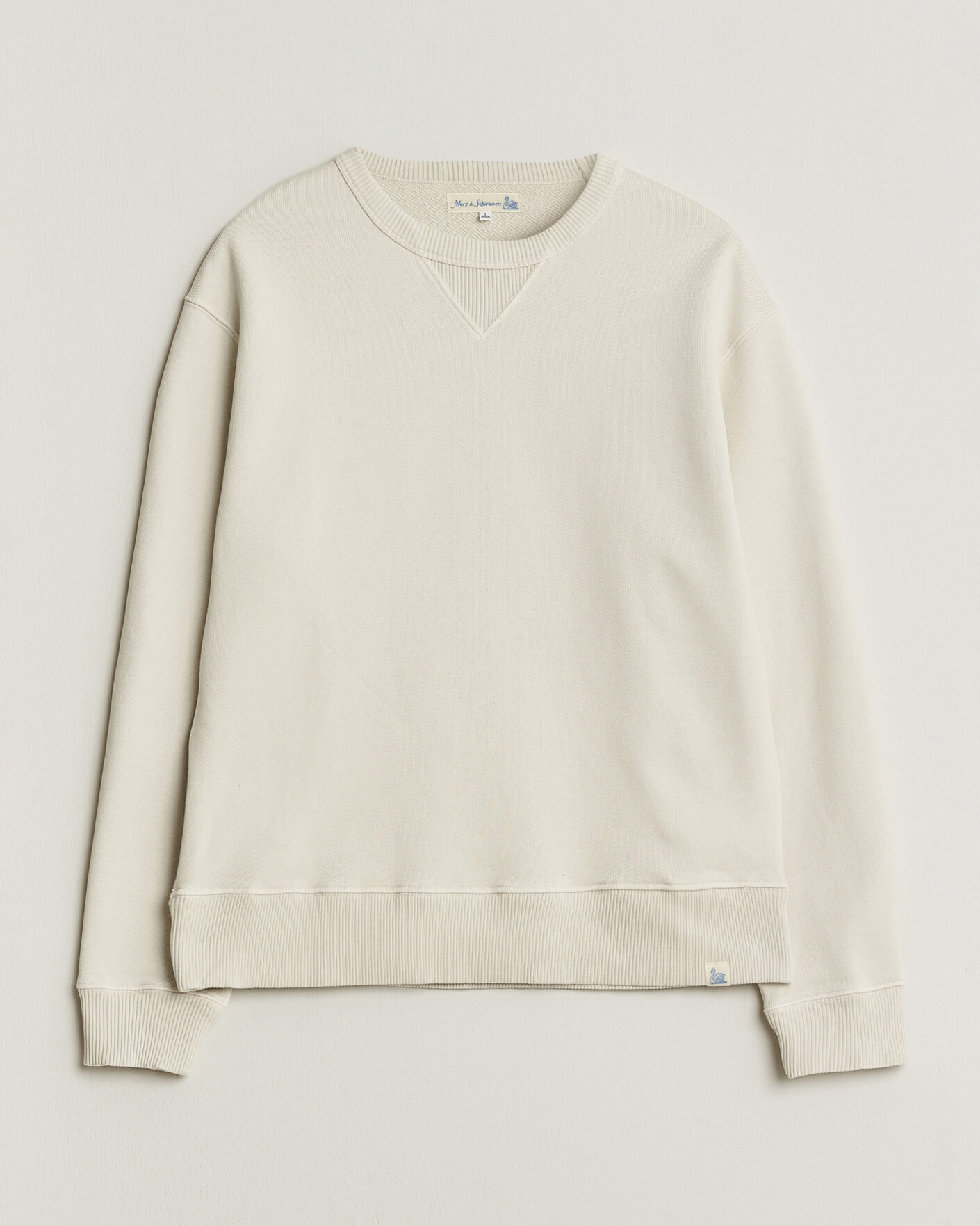 Herre | Trøjer | Merz b. Schwanen | Classic Fit Authentic Fleece Sweatshirt Nature