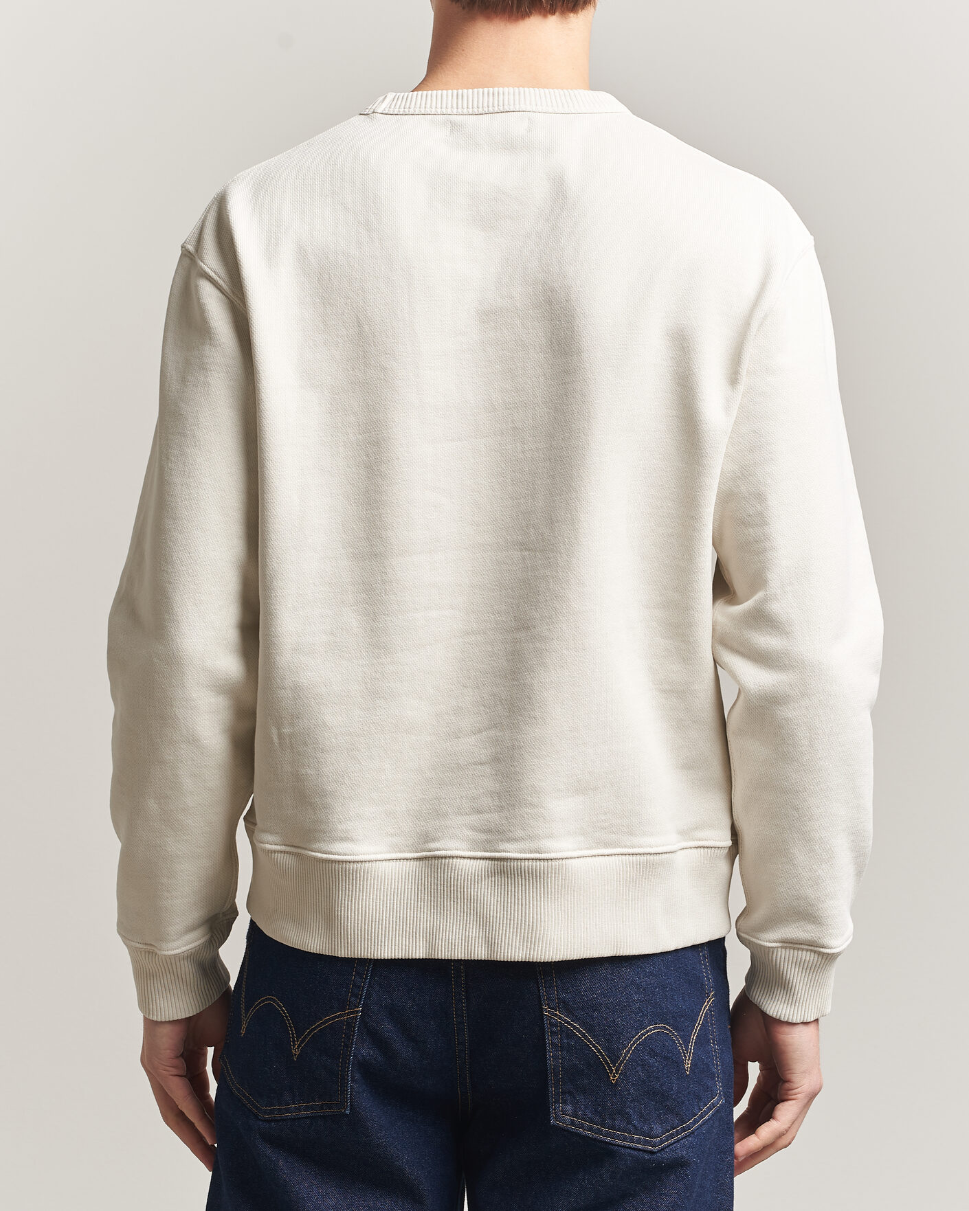 Herre | Trøjer | Merz b. Schwanen | Classic Fit Authentic Fleece Sweatshirt Nature