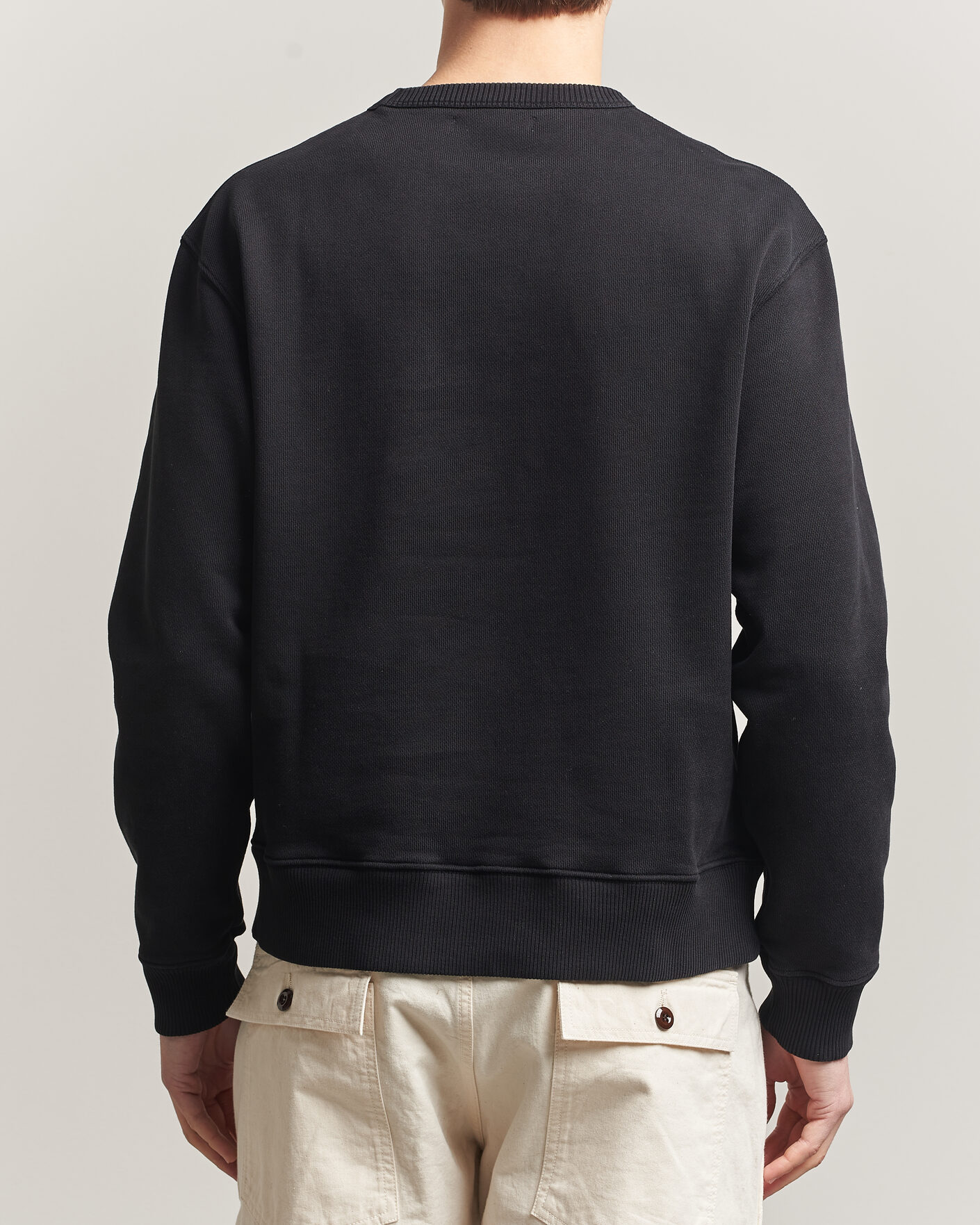 Herre | Trøjer | Merz b. Schwanen | Classic Fit Authentic Fleece Sweatshirt Black