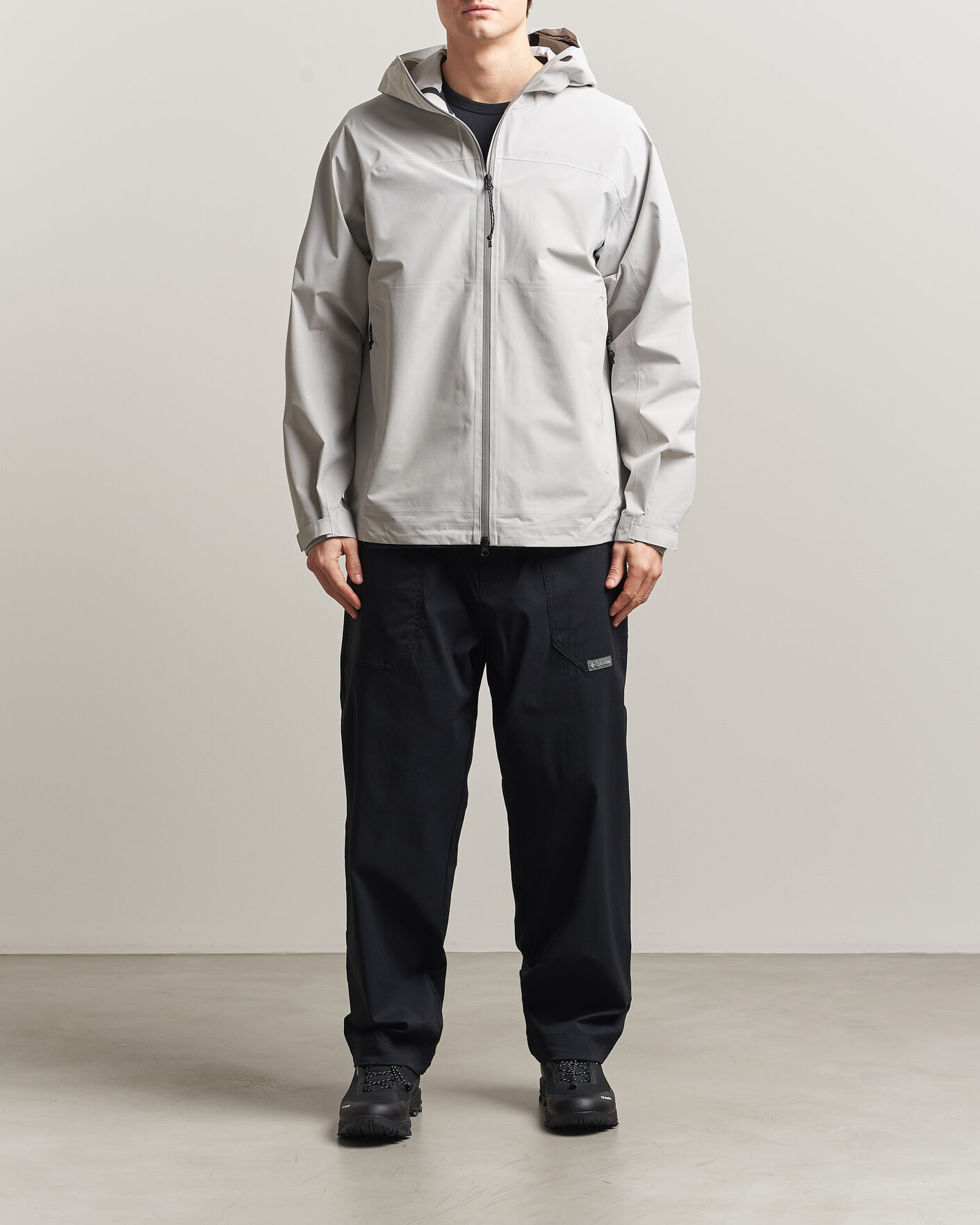 Herre | Jakker | Peak Performance | Treeline Hipe Hooded Shell Jacket Summit Smoke