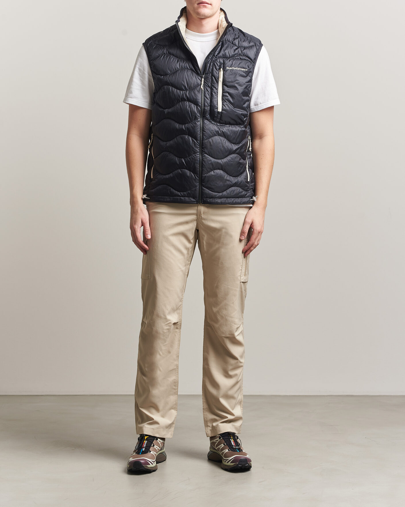 Herre | Veste | Peak Performance | Helium Utility Down Vest Black