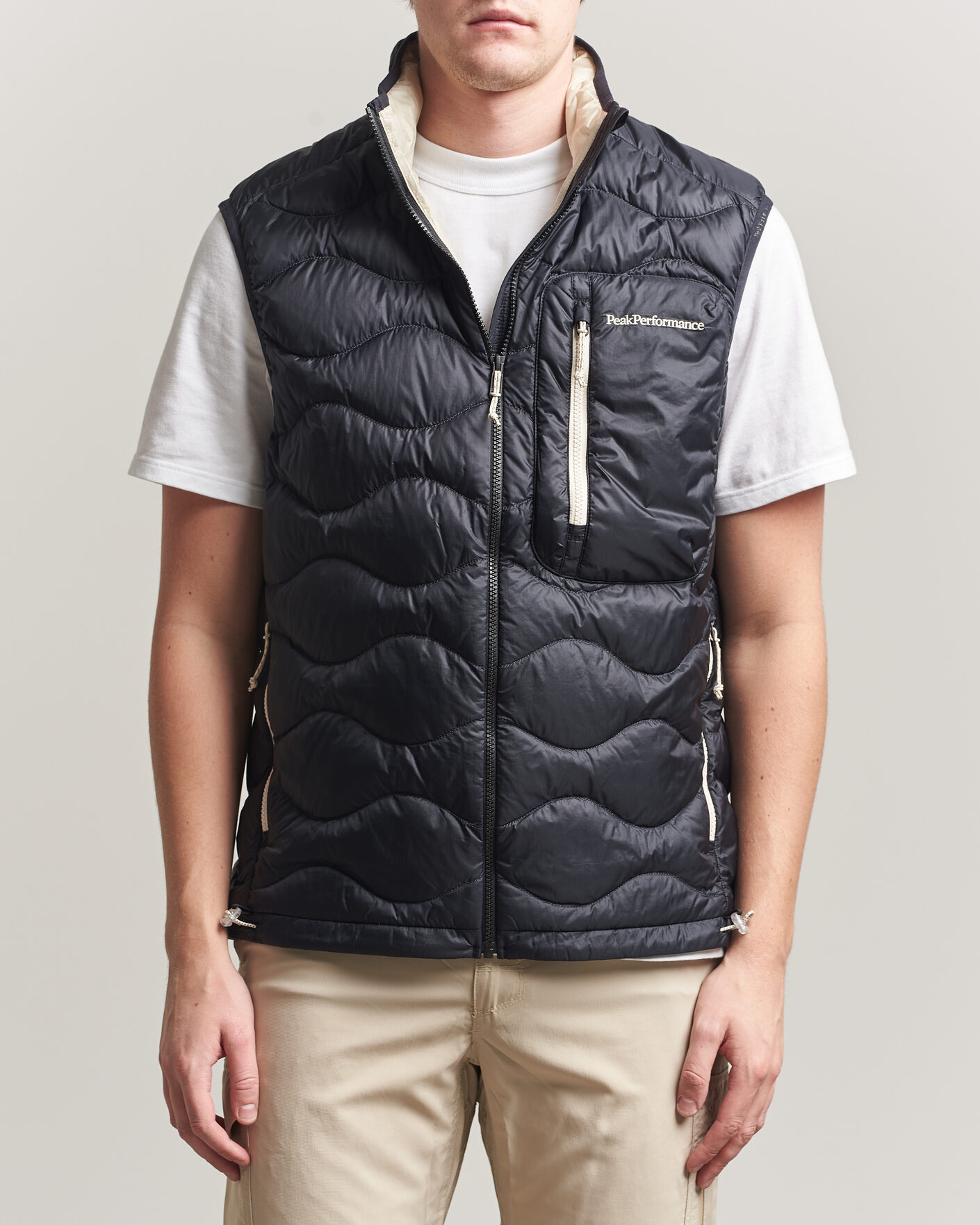 Herre | Veste | Peak Performance | Helium Utility Down Vest Black