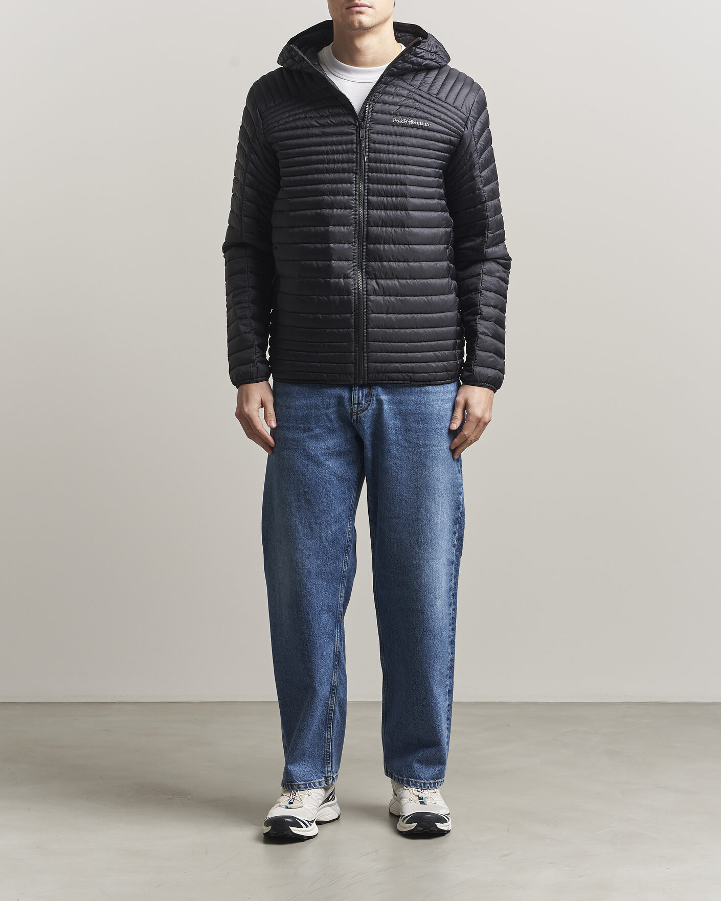 Herre | Jakker | Peak Performance | Monolight Insulated Hooded Jacket Black