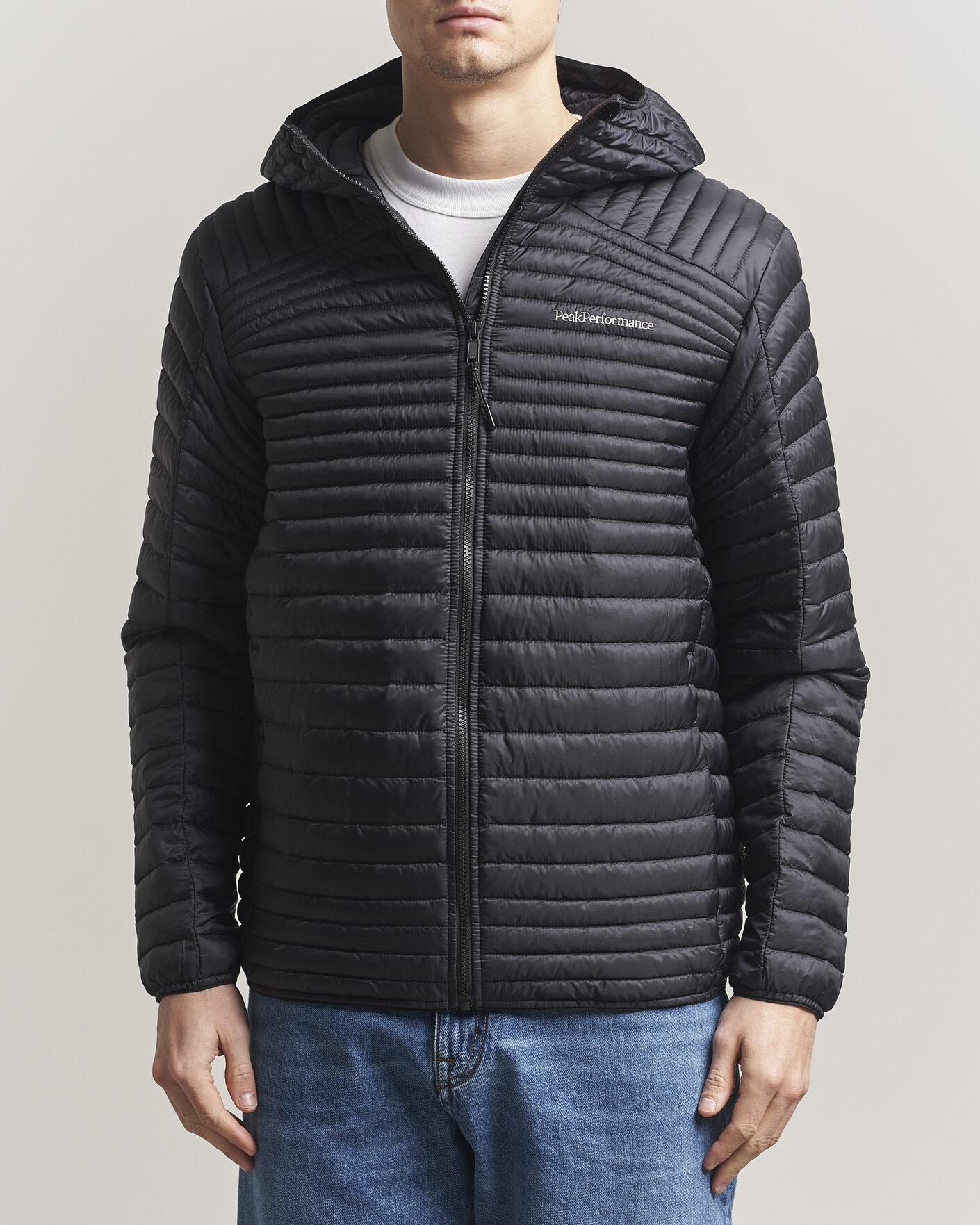Herre | Jakker | Peak Performance | Monolight Insulated Hooded Jacket Black