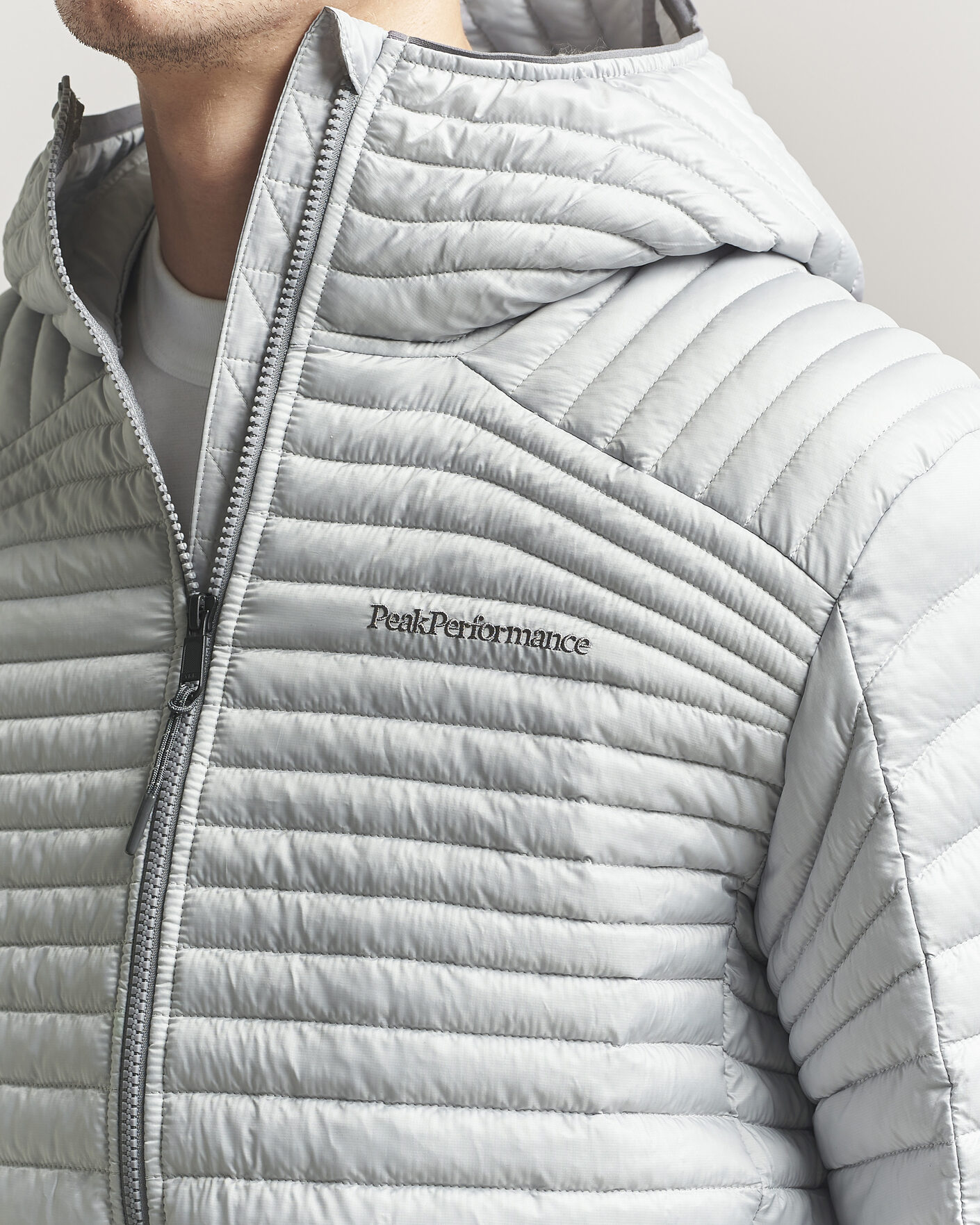 Herre | Jakker | Peak Performance | Monolight Insulated Hooded Jacket Summit Smoke