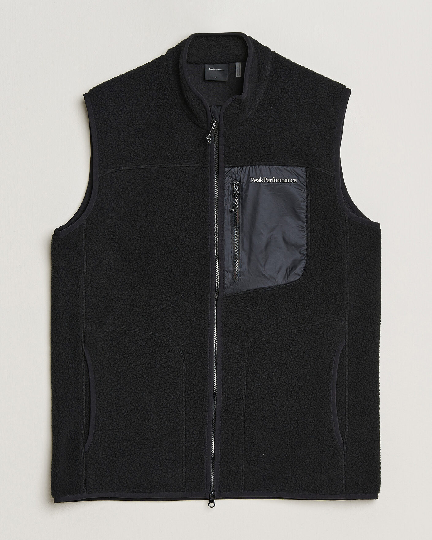 Herre | Veste | Peak Performance | Nature Rush Pile Vest Black