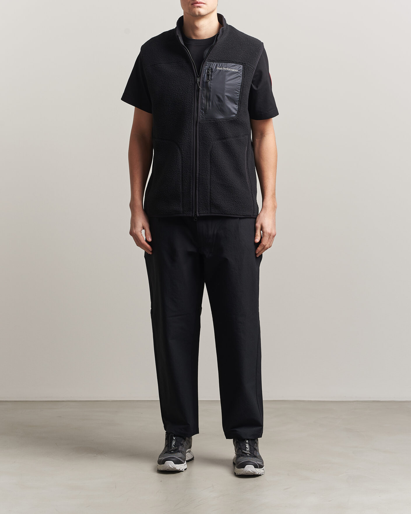 Herre | Veste | Peak Performance | Nature Rush Pile Vest Black