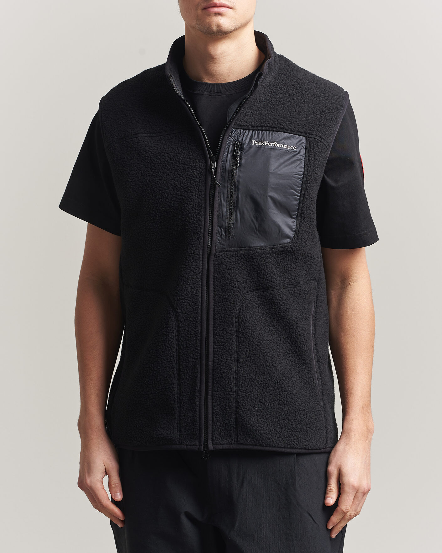 Herre | Veste | Peak Performance | Nature Rush Pile Vest Black