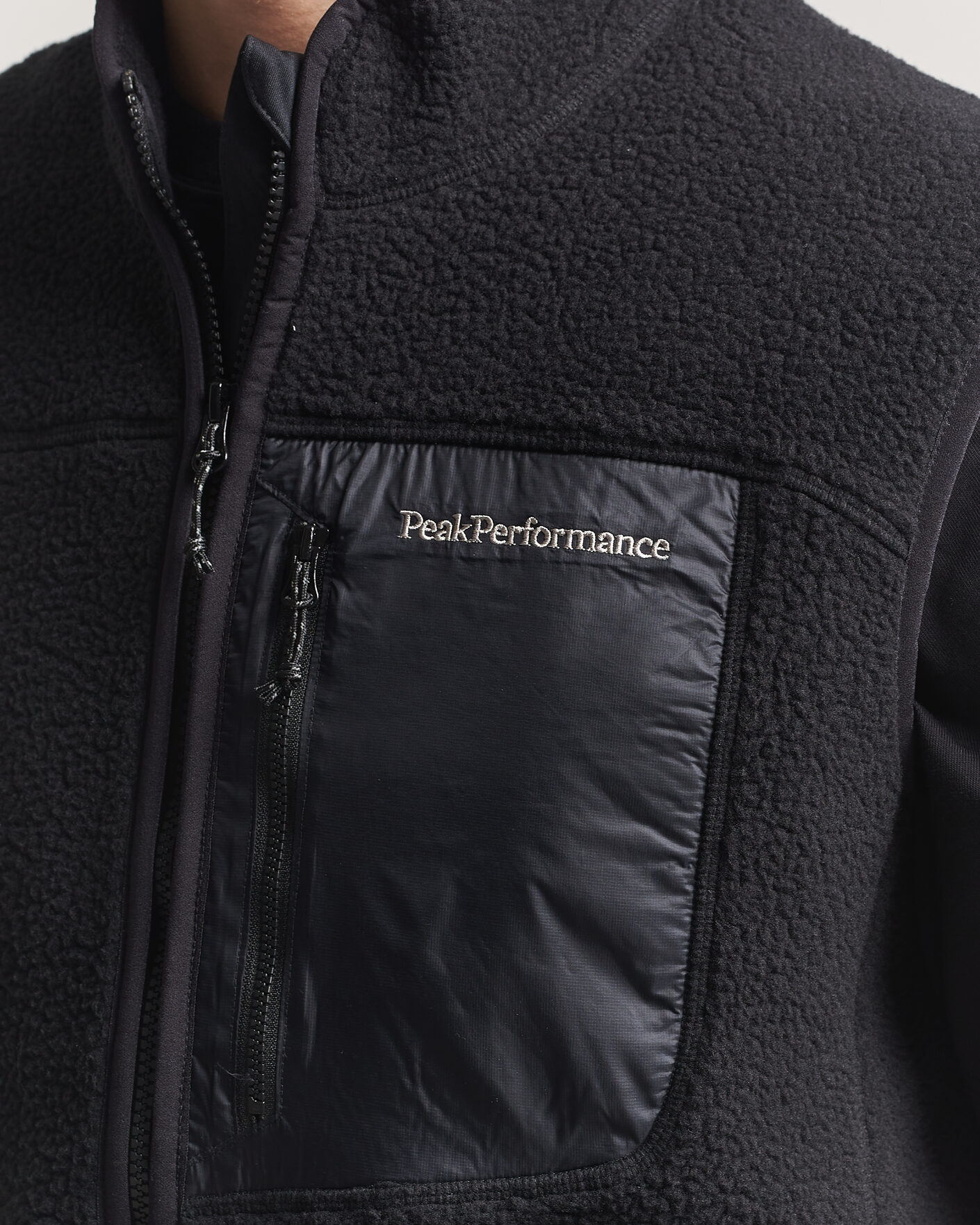 Herre | Veste | Peak Performance | Nature Rush Pile Vest Black