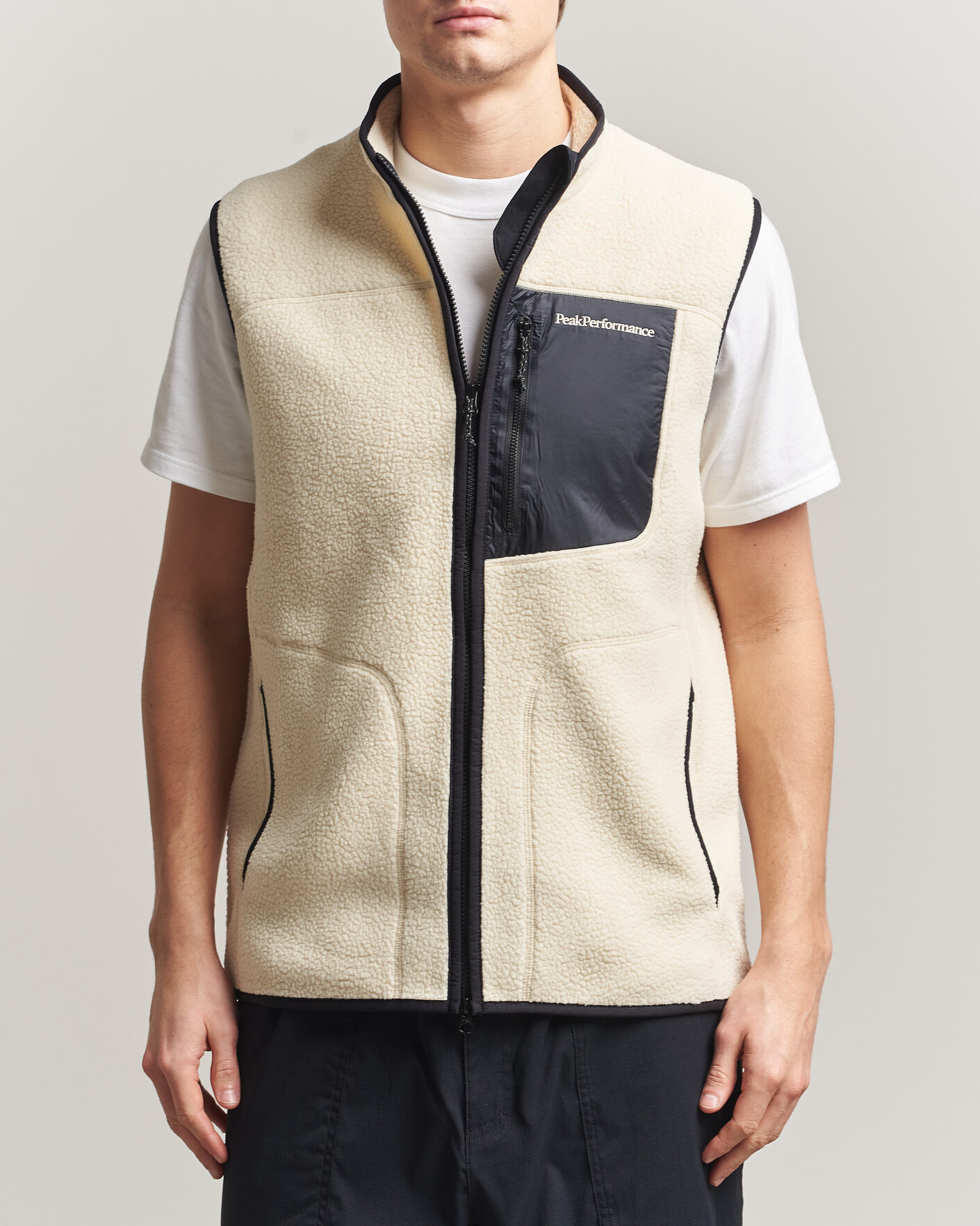 Herre | Trøjer | Peak Performance | Nature Rush Pile Vest Sand Fog