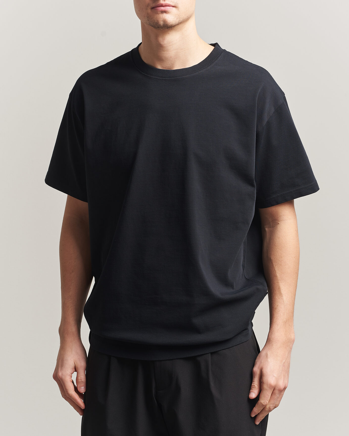 Herre | T-Shirts | Peak Performance | Heavy Cotton T-Shirt Black