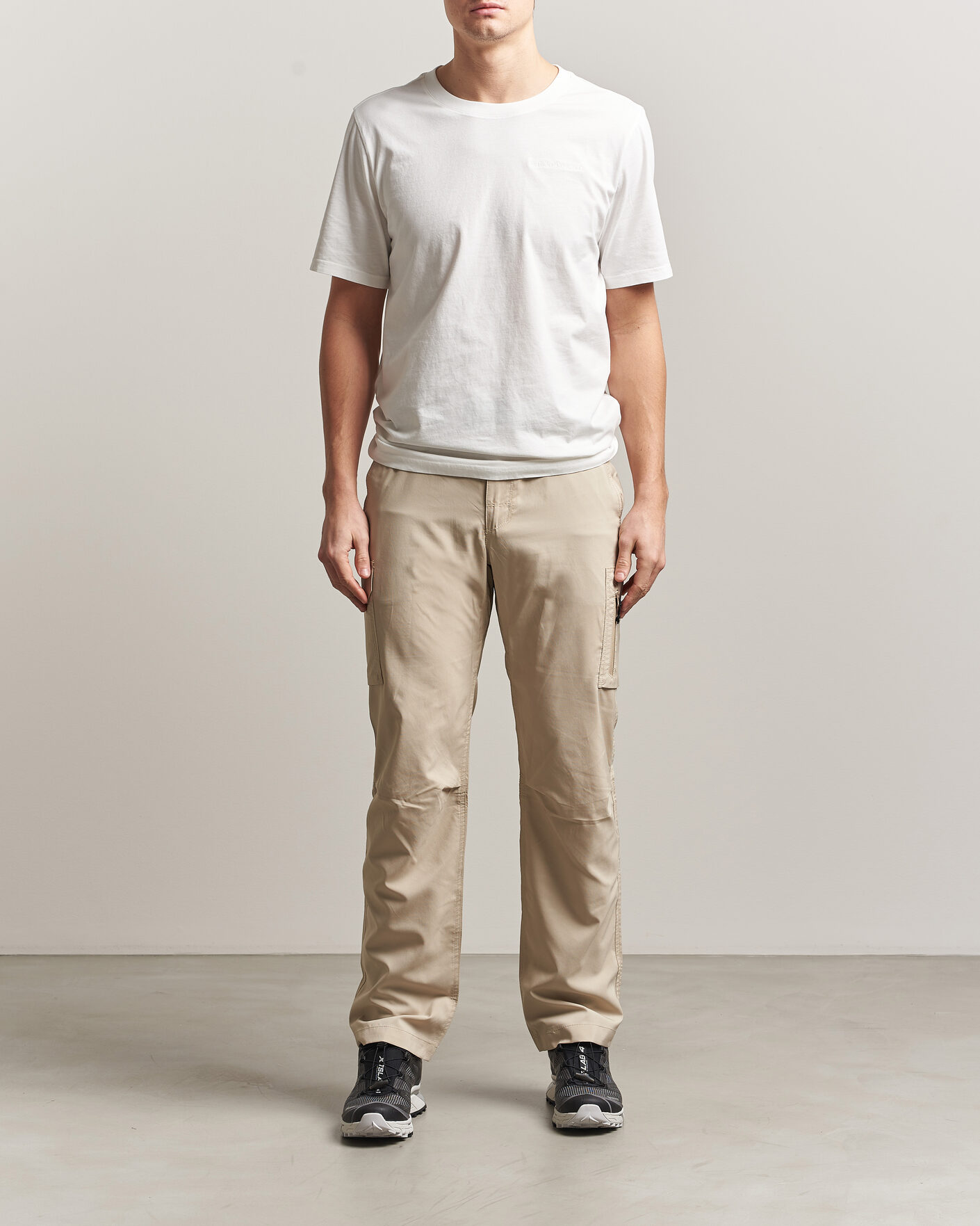 Herre | T-Shirts | Peak Performance | Original Crew Neck T-Shirt Off White