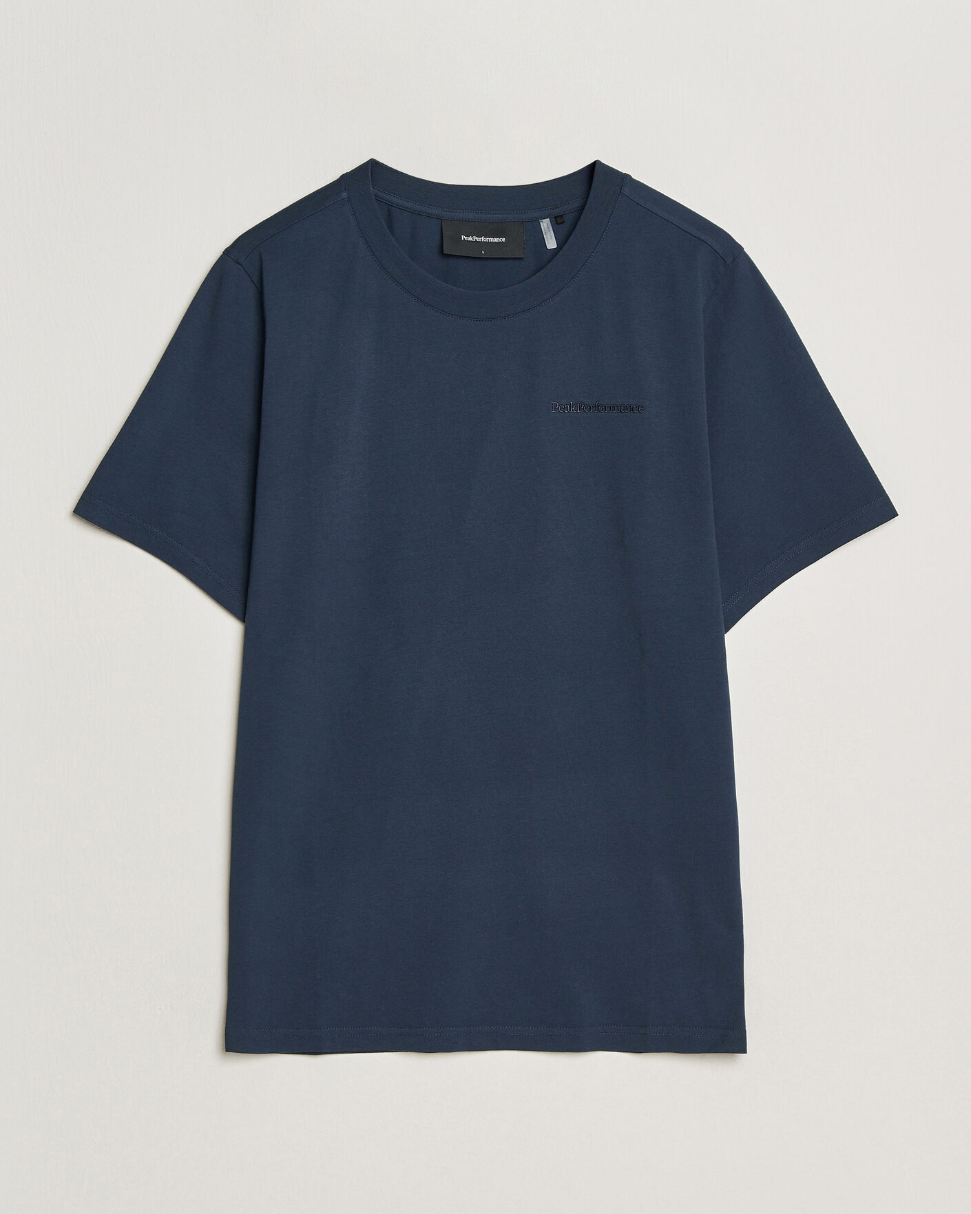 Herre | T-Shirts | Peak Performance | Original Crew Neck T-Shirt Blue Shadow