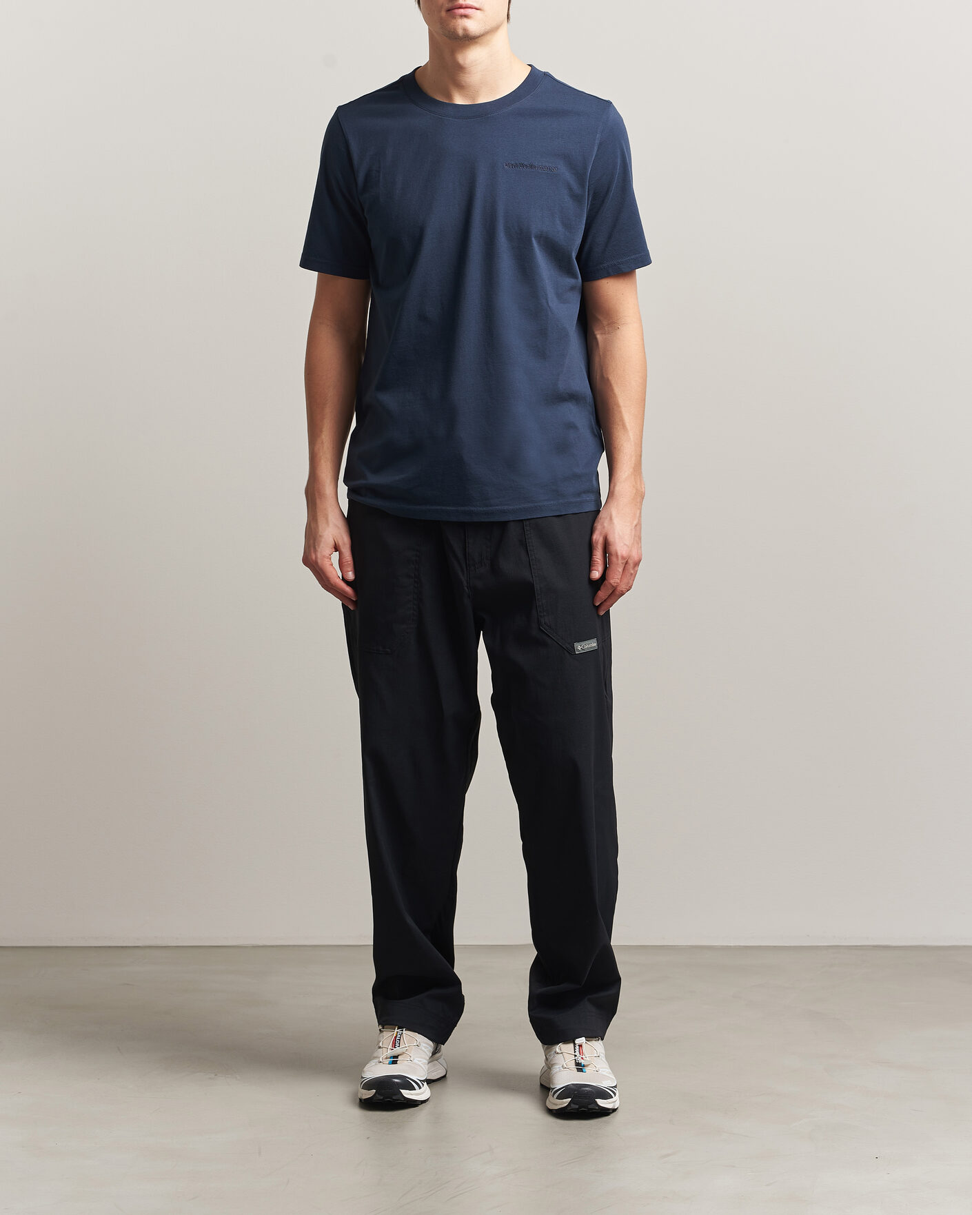 Herre | T-Shirts | Peak Performance | Original Crew Neck T-Shirt Blue Shadow