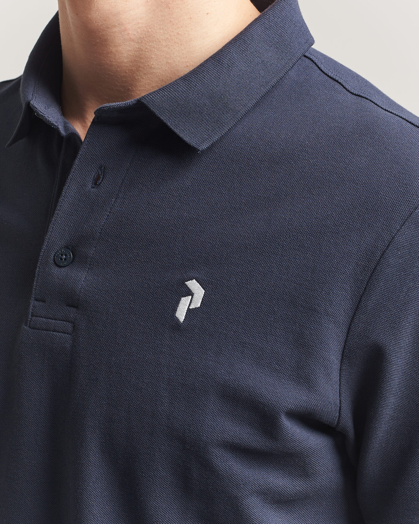 Herre | Polotrøjer | Peak Performance | Classic Cotton Polo Blue Shadow