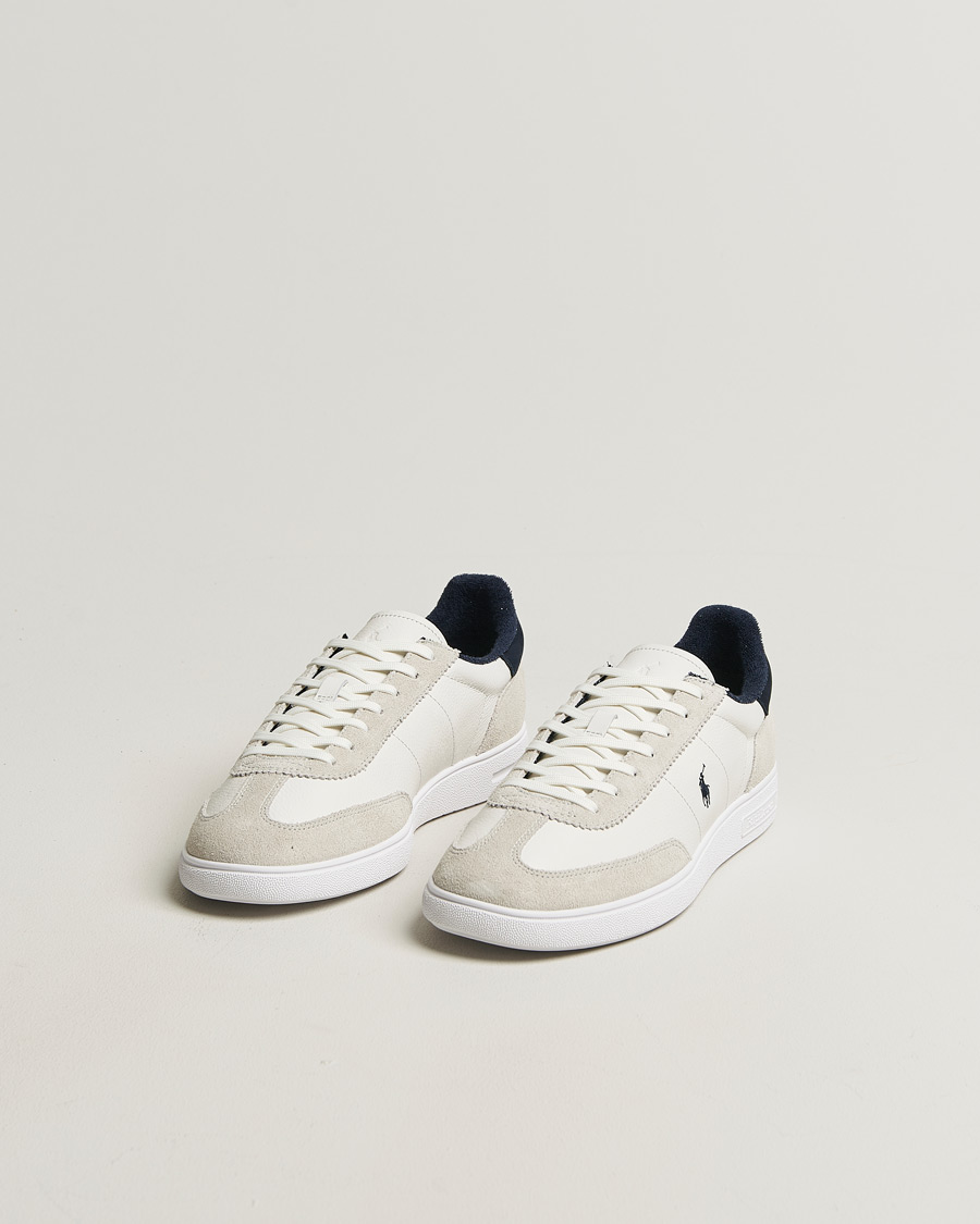 Herre | Sneakers | Polo Ralph Lauren | Bedford Leather/Suede Sneakers White/Navy