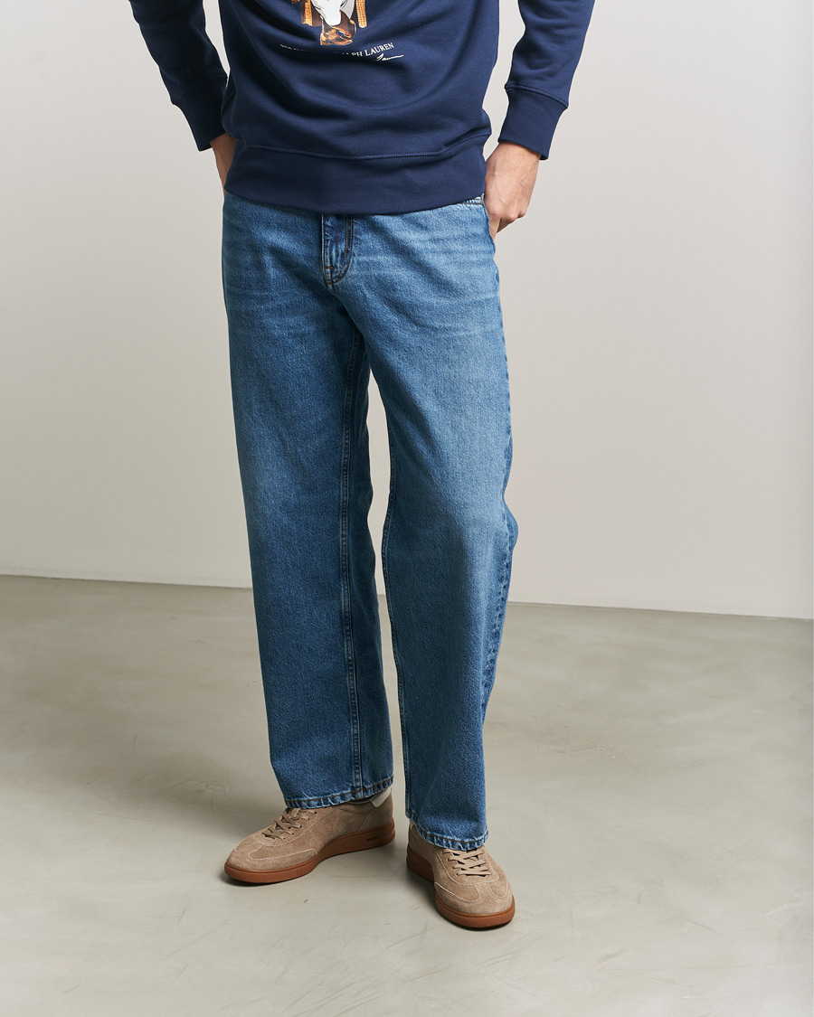 Herre | Sneakers | Polo Ralph Lauren | Bedford Suede Sneakers Dirty Buck/White