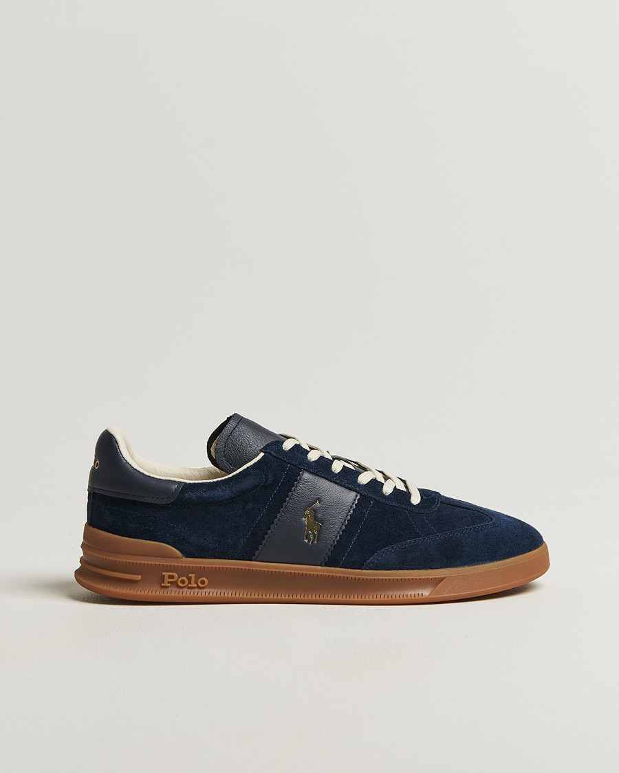 Herre | Sneakers | Polo Ralph Lauren | Aera Suede Sneakers Hunter Navy