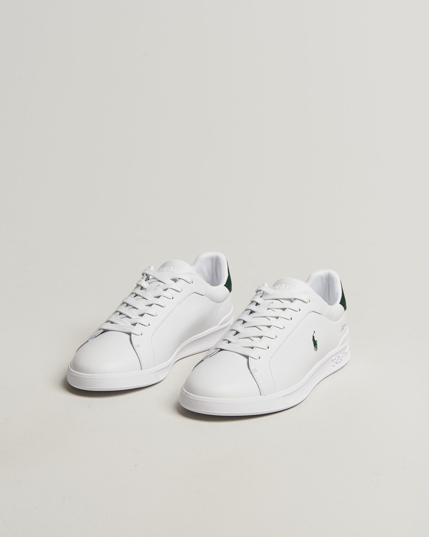 Herre | Sneakers | Polo Ralph Lauren | Heritage Court II Sneakers White/New Fores