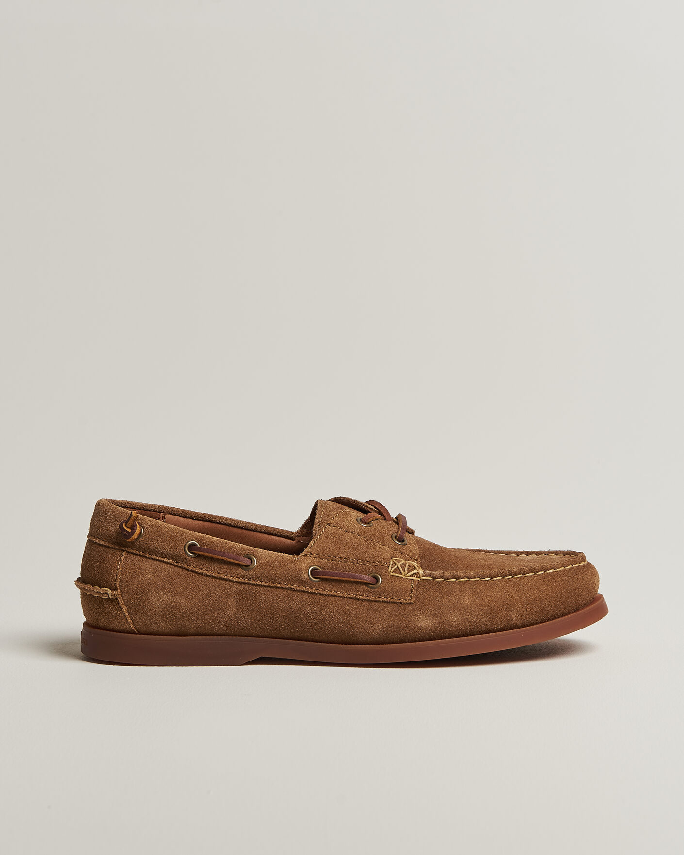 Herre | Sejlersko | Polo Ralph Lauren | Merton Suede Boat Shoe Desert Tan
