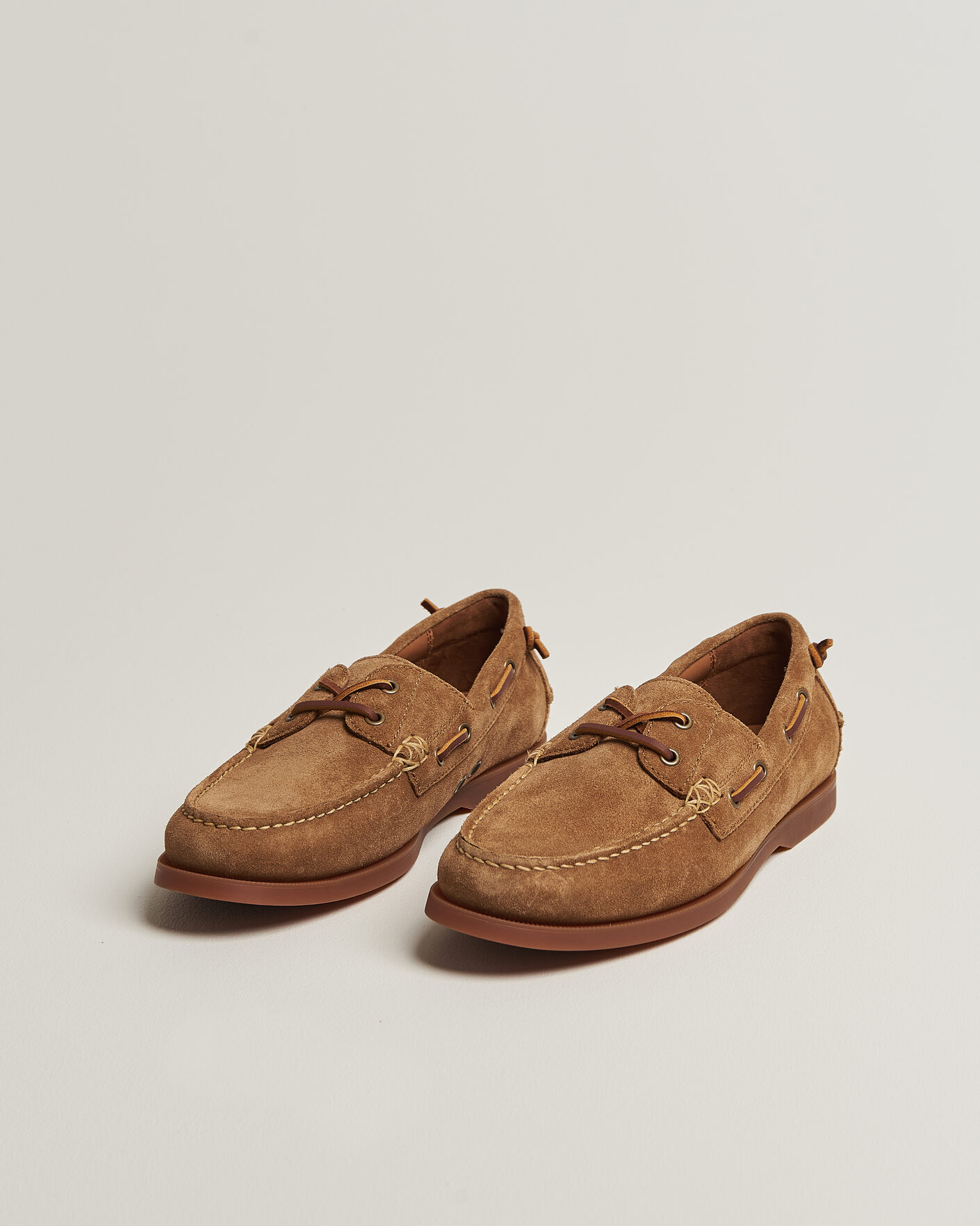Herre | Sejlersko | Polo Ralph Lauren | Merton Suede Boat Shoe Desert Tan