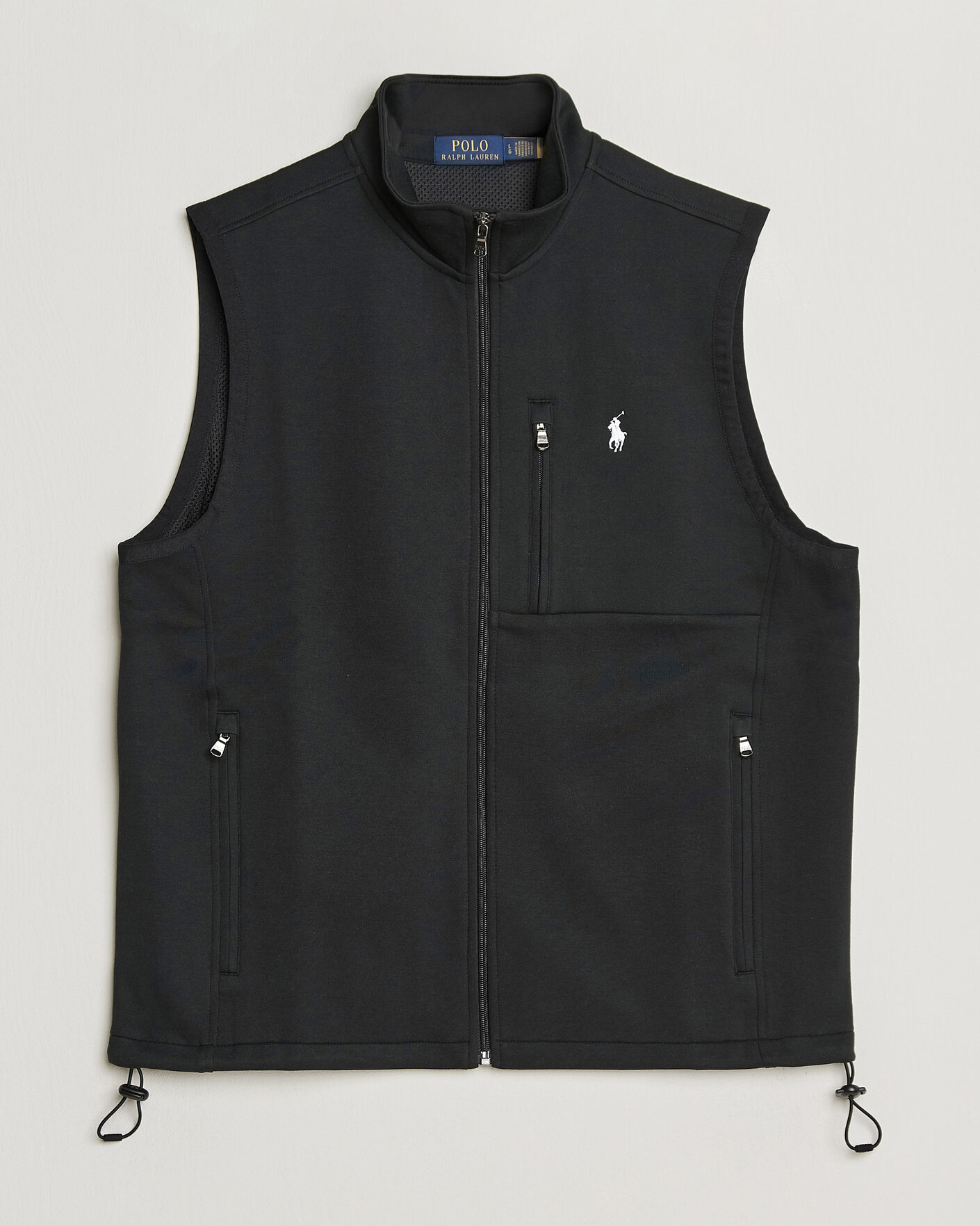 Herre | Trøjer | Polo Ralph Lauren | Double Knitted Vest Polo Black