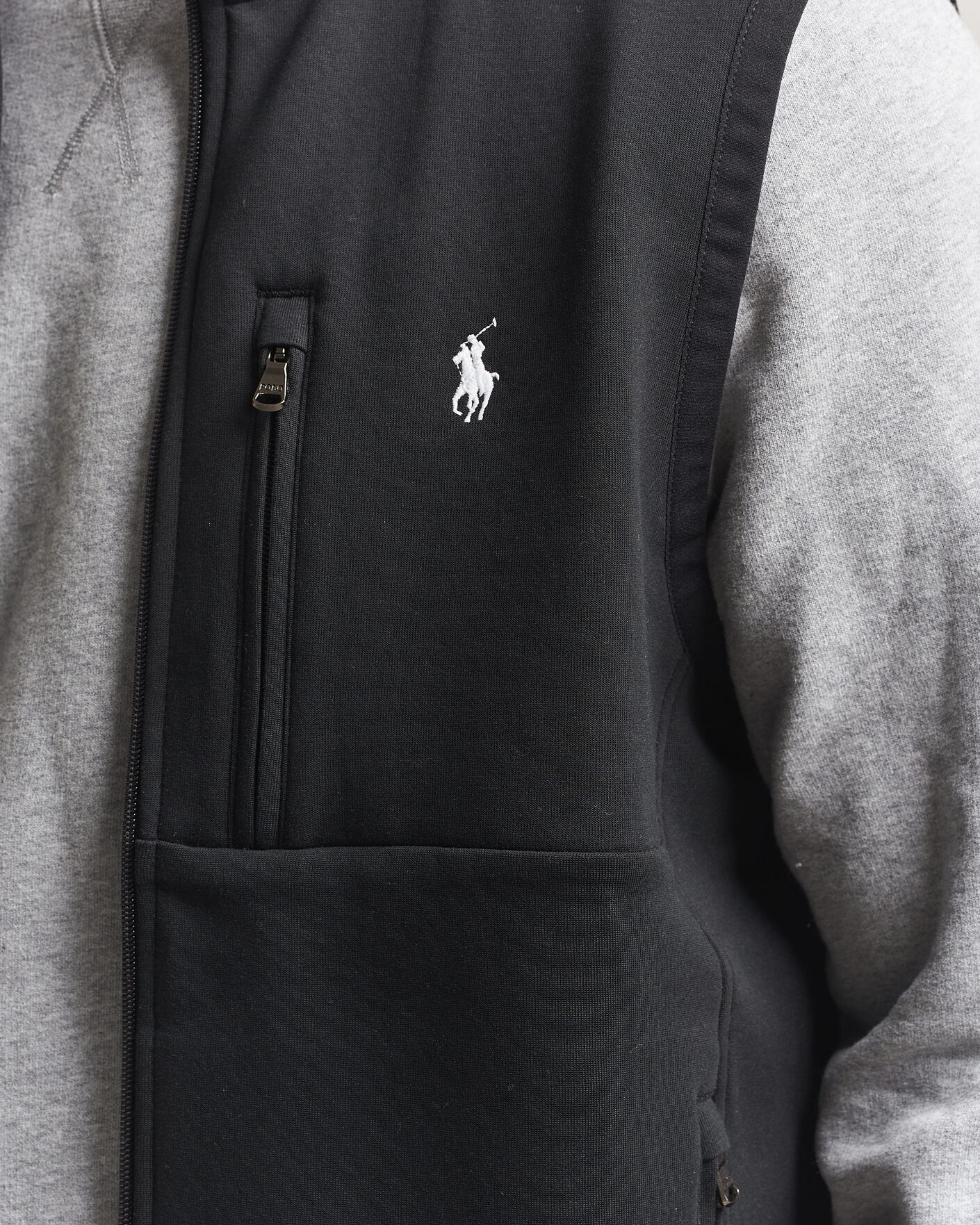 Herre | Veste | Polo Ralph Lauren | Double Knitted Vest Polo Black