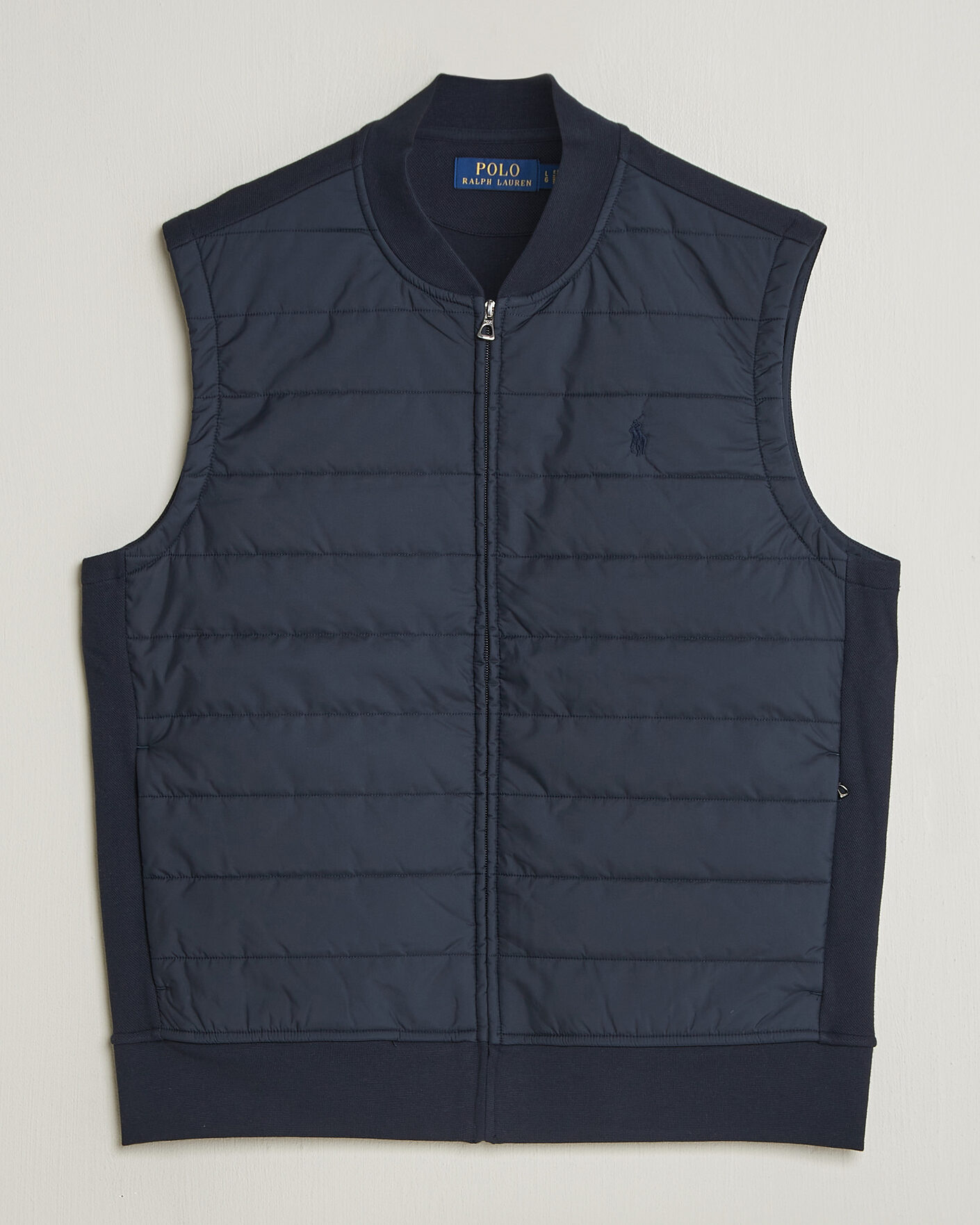 Herre | Veste | Polo Ralph Lauren | Double Knitted Jaquard Vest Aviator Navy