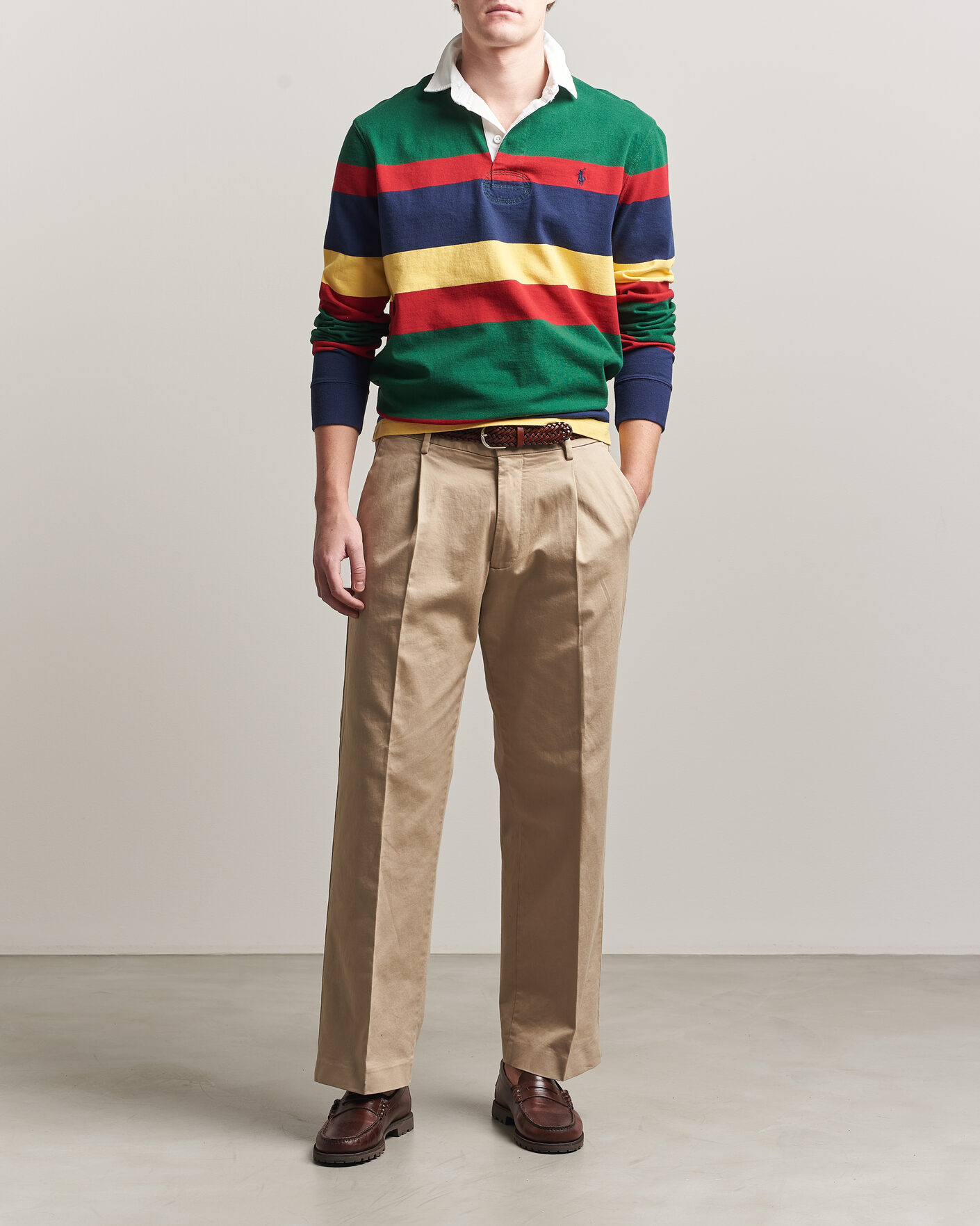 Herre | Trøjer | Polo Ralph Lauren | Jersey Striped Rugger New Forest Multi