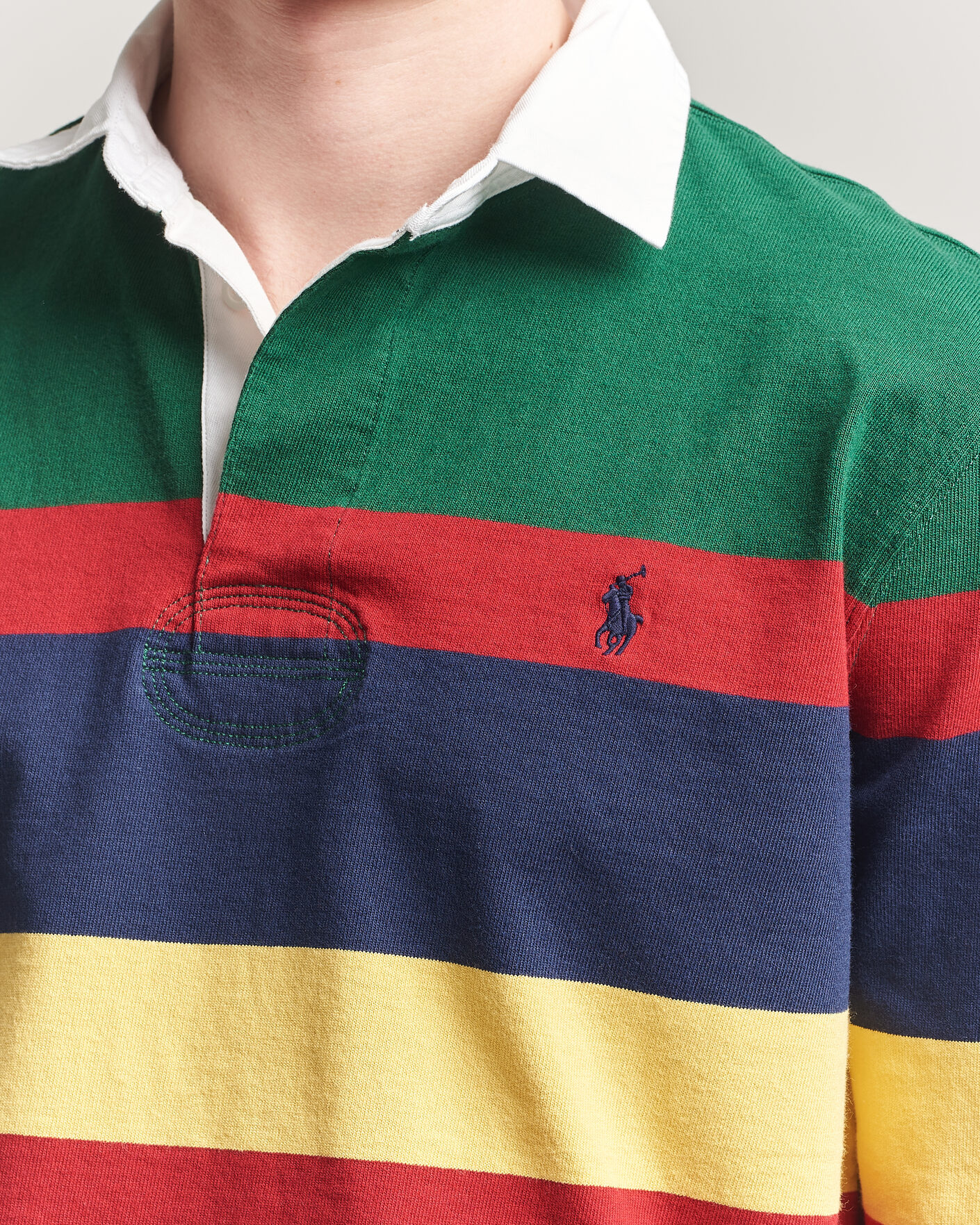 Herre | Trøjer | Polo Ralph Lauren | Jersey Striped Rugger New Forest Multi