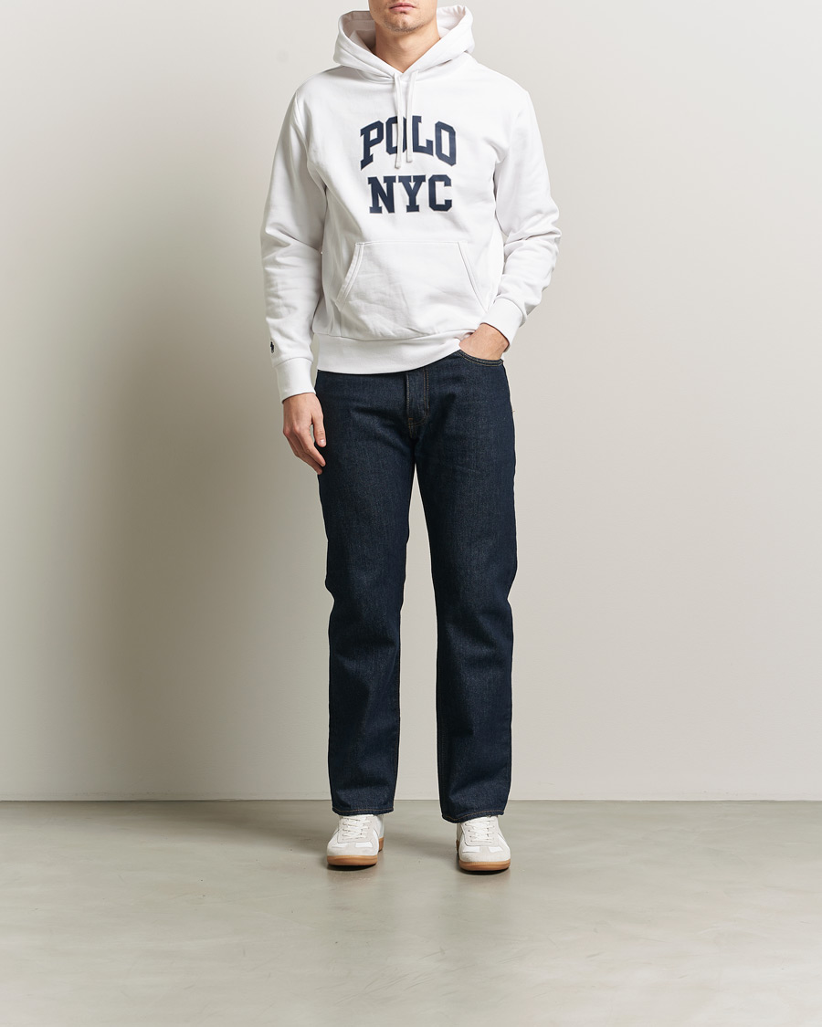 Herre | Trøjer | Polo Ralph Lauren | Athletic Fleece Hoodie White