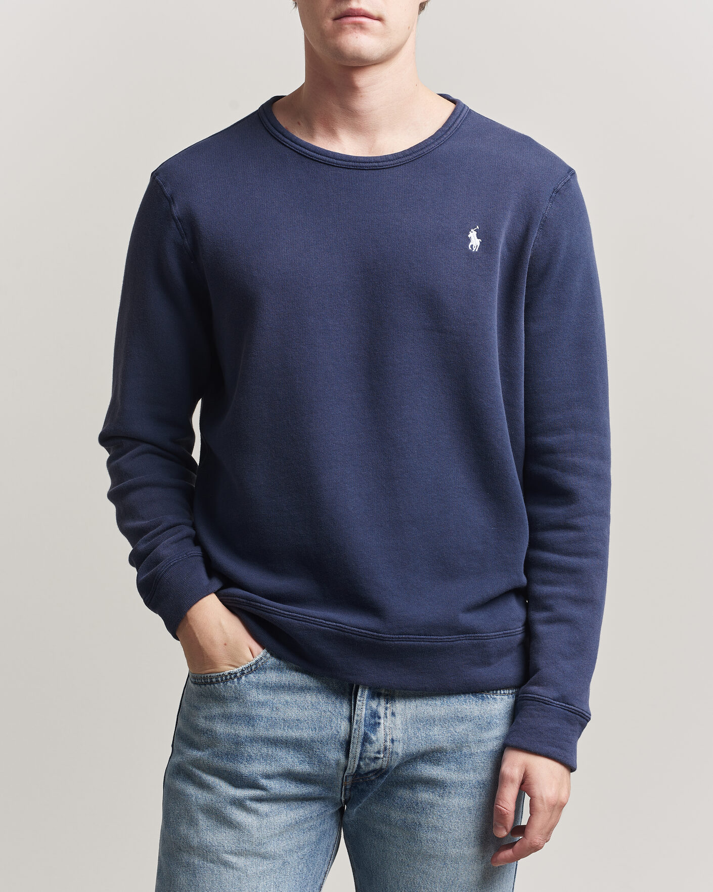 Herre | Trøjer | Polo Ralph Lauren | Island Terry Sweatshirt Newport Navy