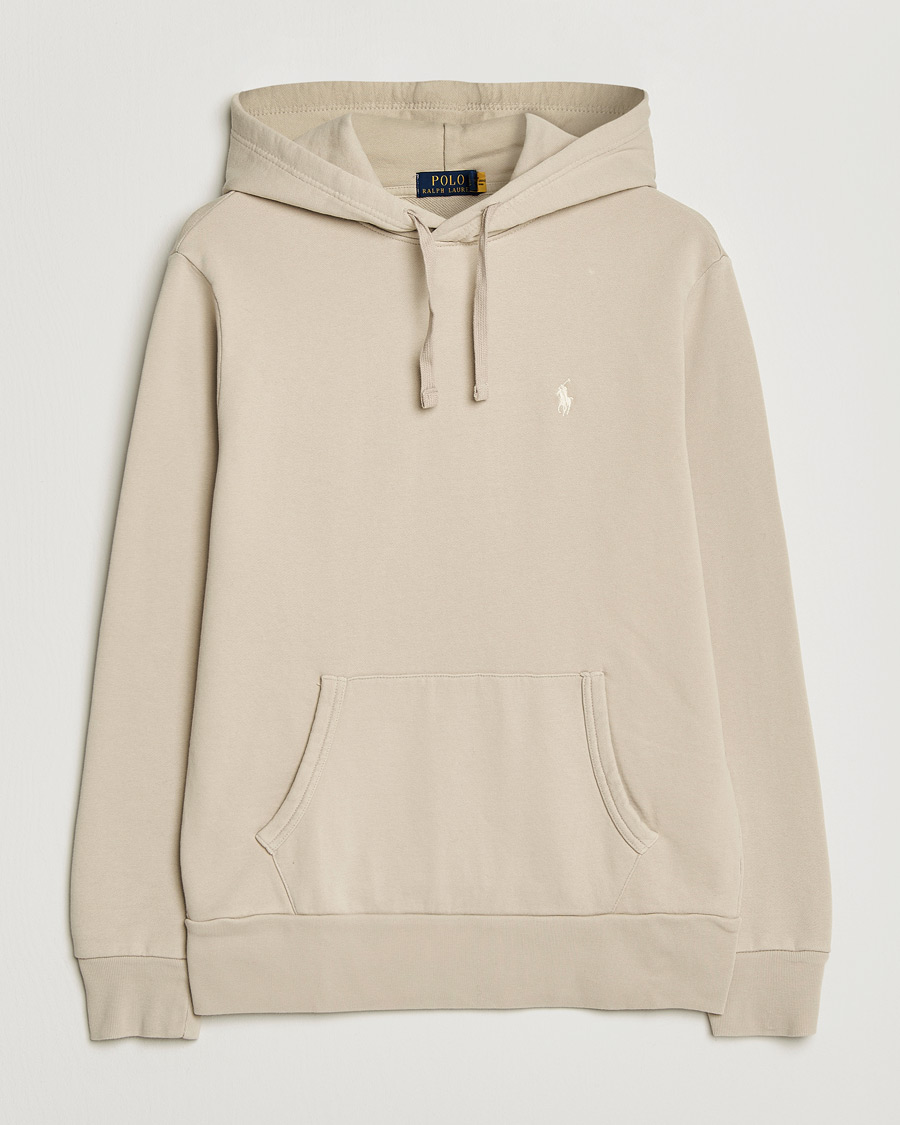 Herre | Trøjer | Polo Ralph Lauren | Loopback Terry Hoodie Stoneware Grey