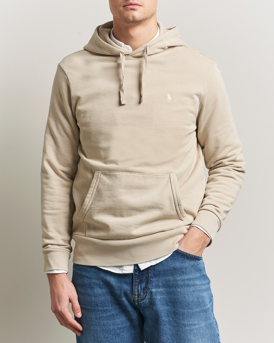 Herre | Trøjer | Polo Ralph Lauren | Loopback Terry Hoodie Stoneware Grey