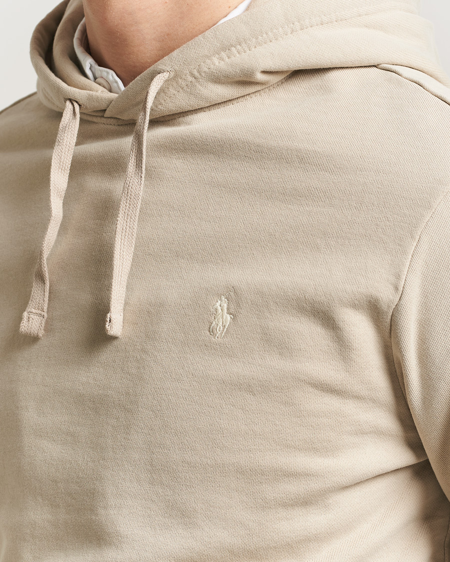 Herre | Trøjer | Polo Ralph Lauren | Loopback Terry Hoodie Stoneware Grey