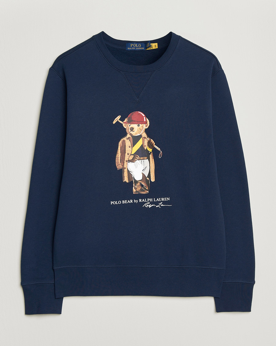 Herre | Trøjer | Polo Ralph Lauren | Fleece Bear Sweatshirt Newport Navy