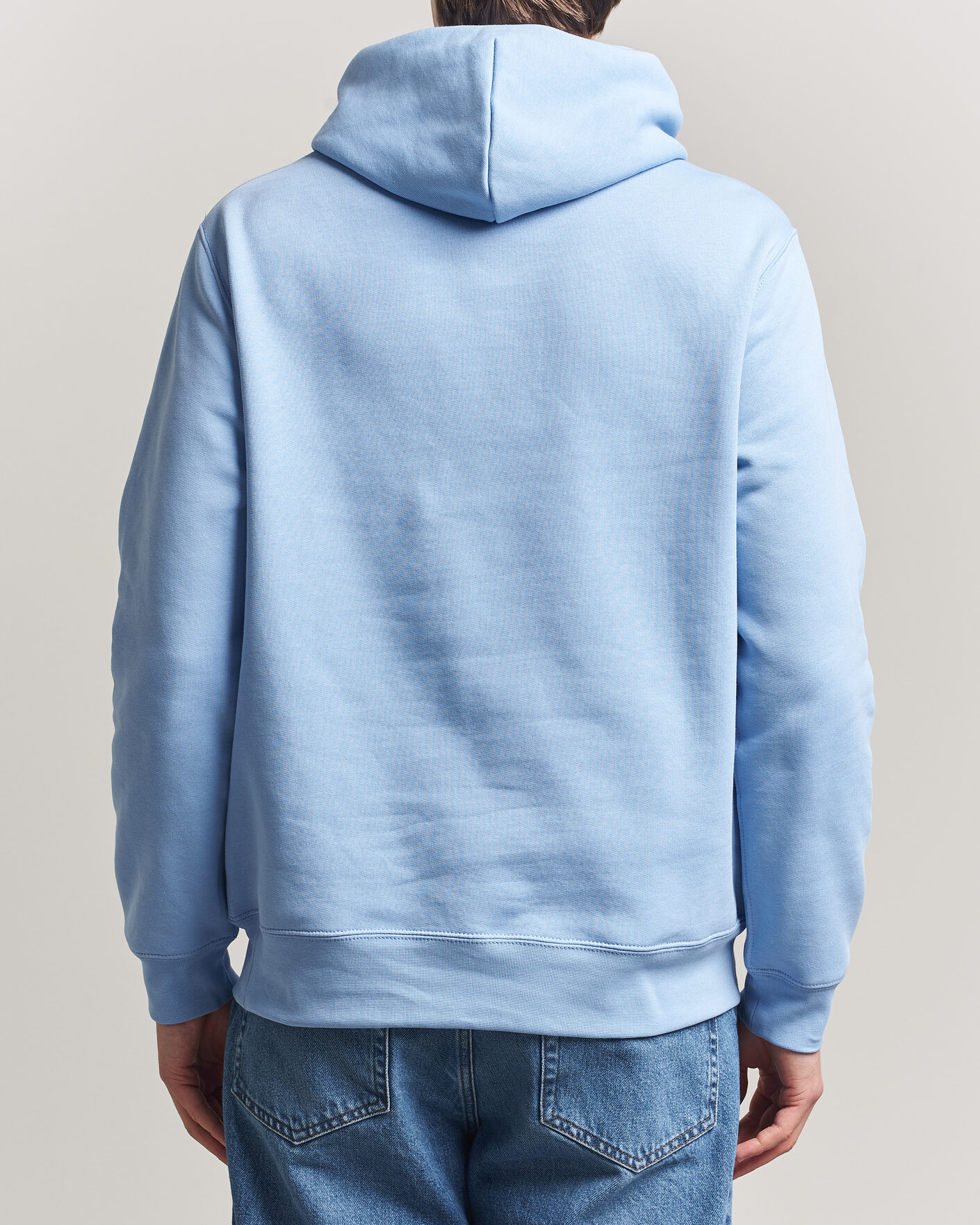 Herre | Trøjer | Polo Ralph Lauren | Fleece Bear Hoodie Austin Blue