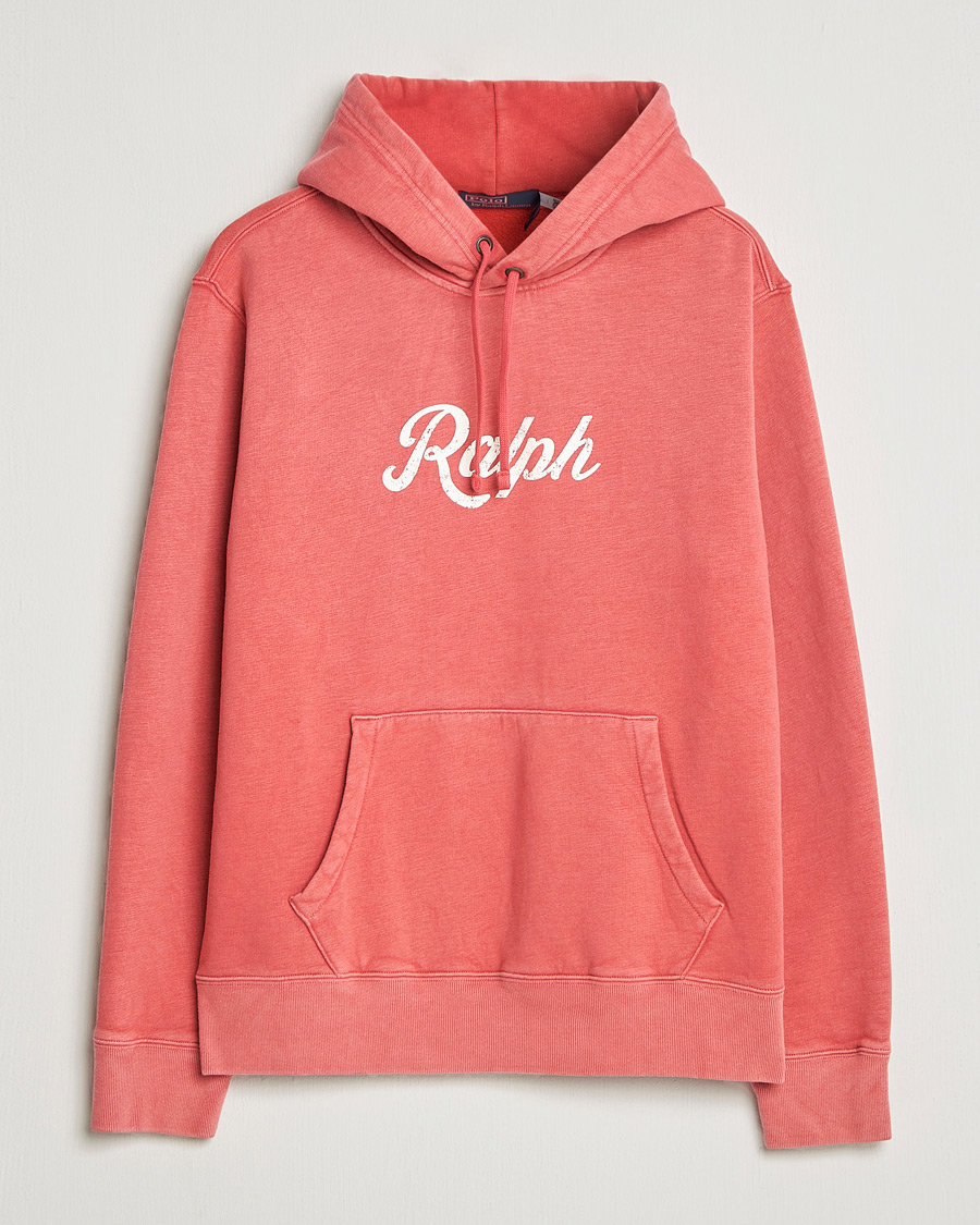 Herre | Trøjer | Polo Ralph Lauren | Vintage Fleece Logo Hoodie Nantucket Red