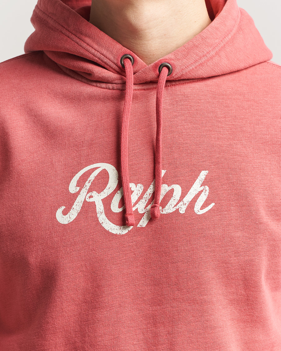 Herre | Trøjer | Polo Ralph Lauren | Vintage Fleece Logo Hoodie Nantucket Red