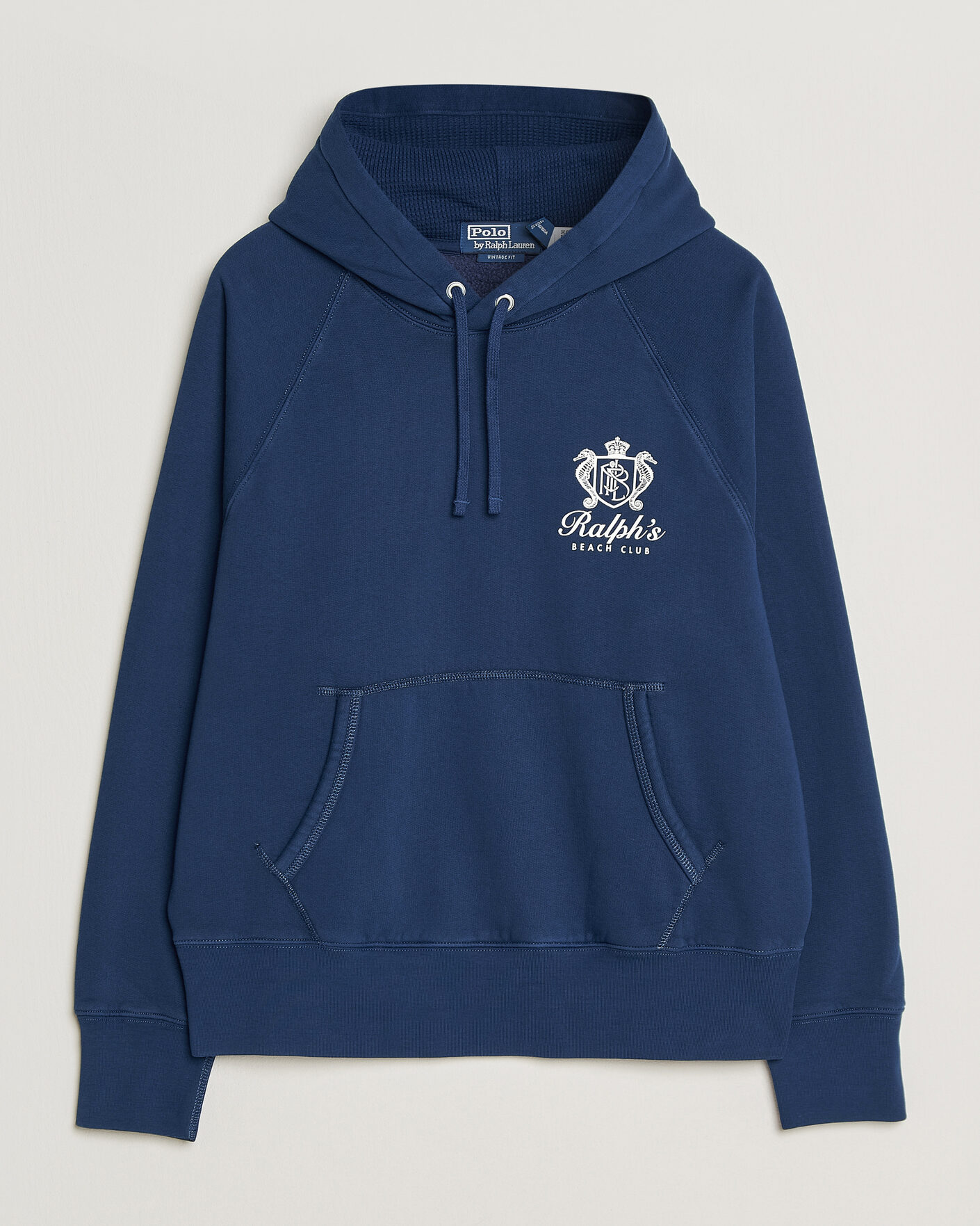 Herre | Trøjer | Polo Ralph Lauren | Fleece Hoodie Dark Cobalt