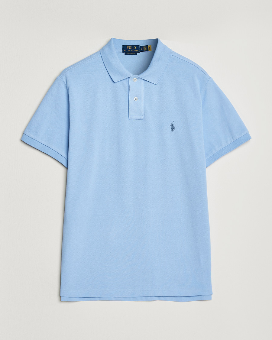 Herre | Polotrøjer | Polo Ralph Lauren | Custom Slim Fit Polo Austin Blue