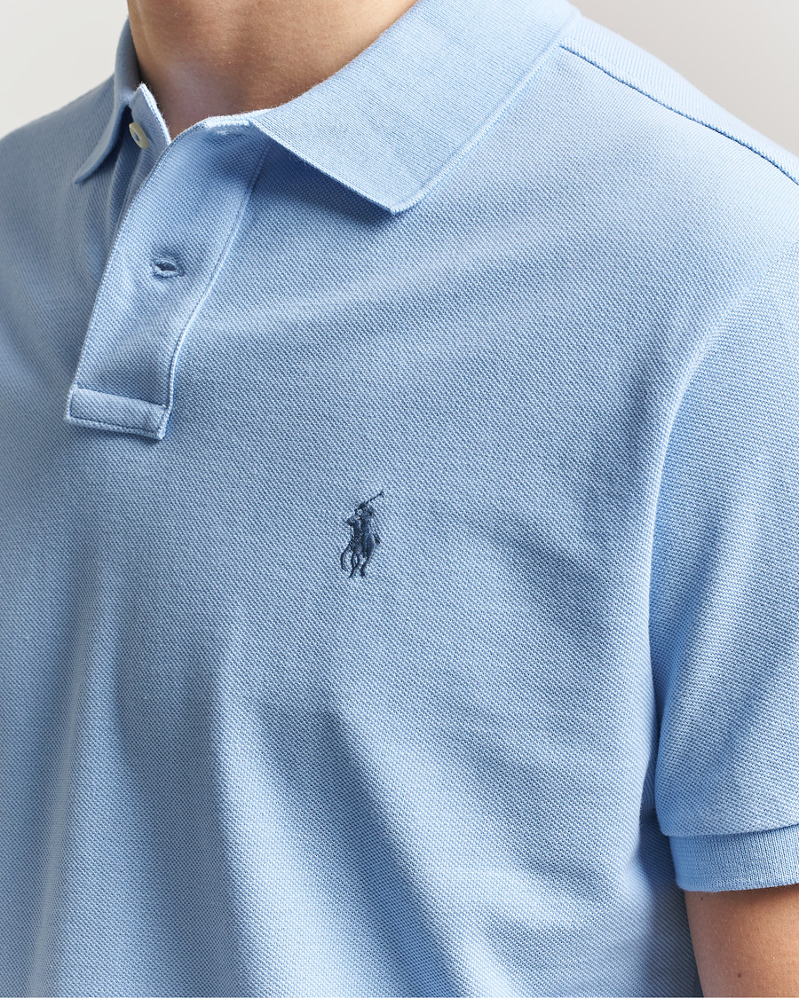 Herre | Polotrøjer | Polo Ralph Lauren | Custom Slim Fit Polo Austin Blue