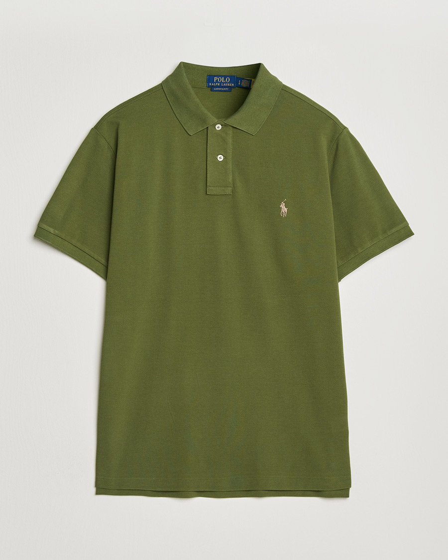 Herre | Polotrøjer | Polo Ralph Lauren | Custom Slim Fit Polo Supply Olive