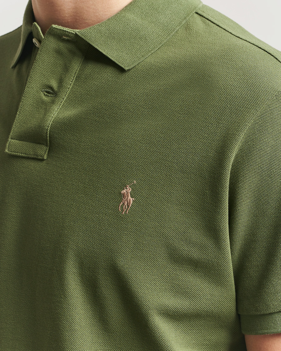 Herre | Polotrøjer | Polo Ralph Lauren | Custom Slim Fit Polo Supply Olive