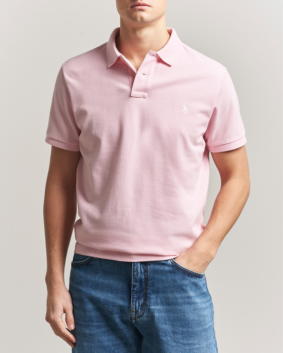 Herre | Polotrøjer | Polo Ralph Lauren | Custom Slim Fit Polo Garden Pink