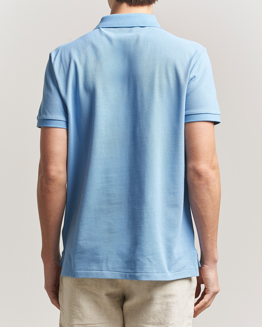 Herre | Polotrøjer | Polo Ralph Lauren | Custom Slim Fit Polo Bristol Blue